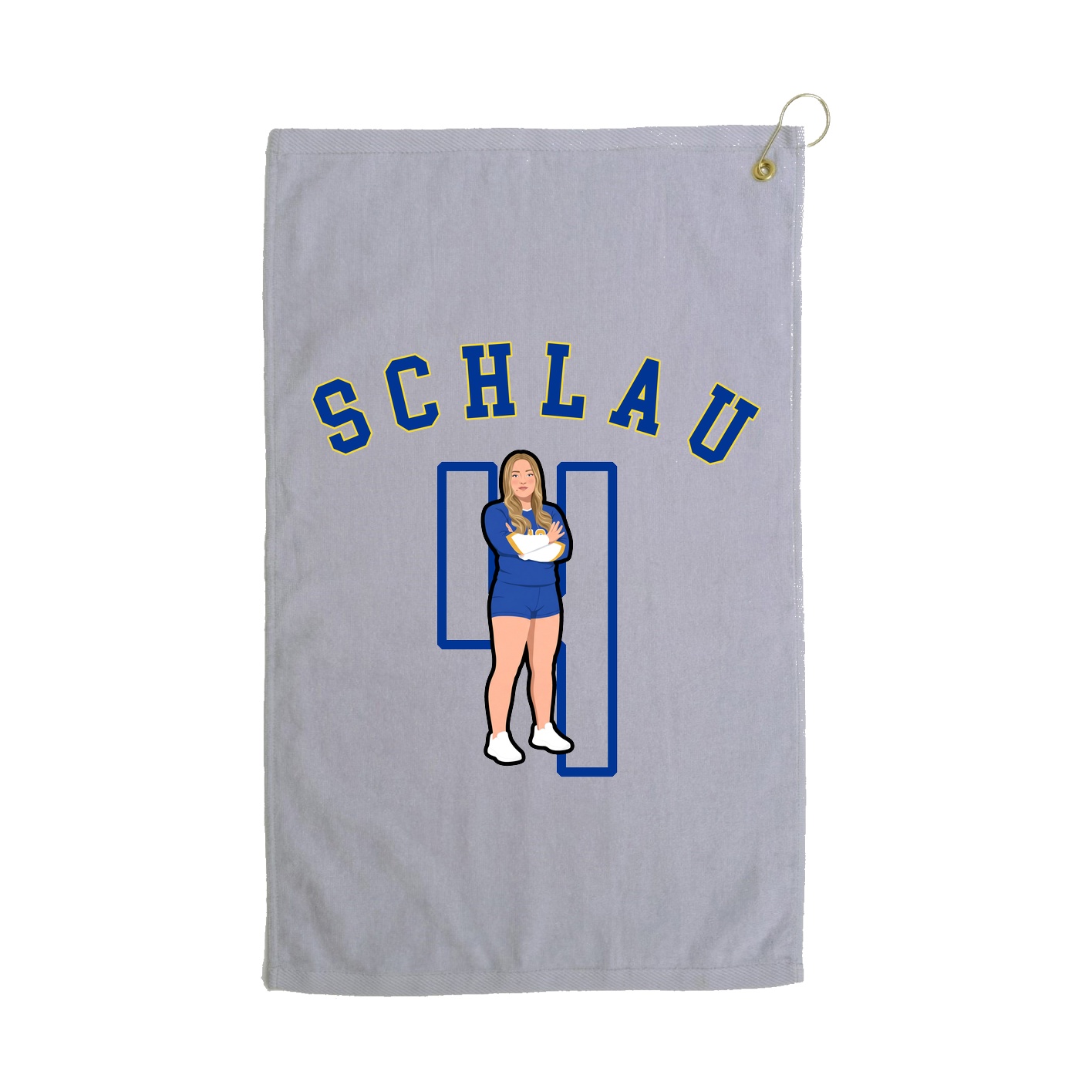 Golf Towel — Shirsey Arch in Grey
