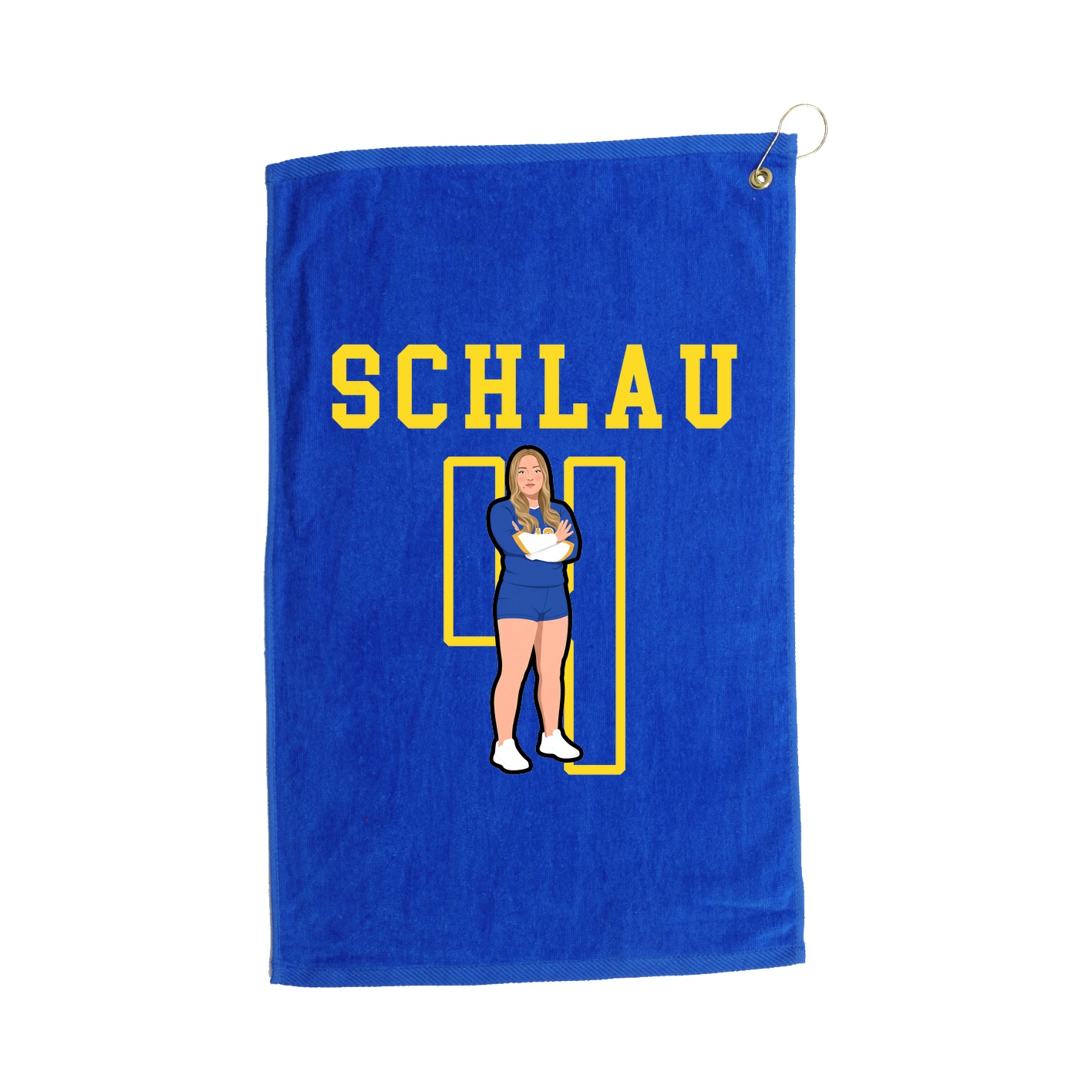 Golf Towel — Shirsey in Royal