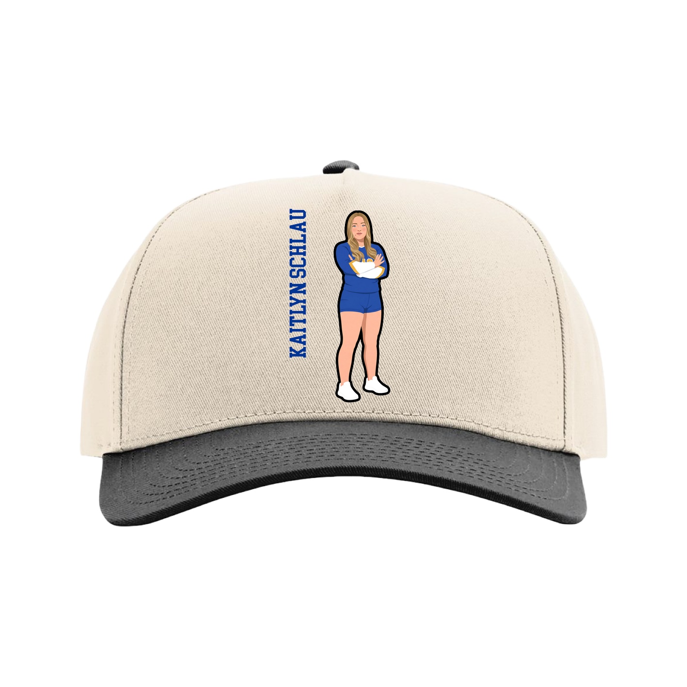 Full Fabric Five-Panel Champ Cap