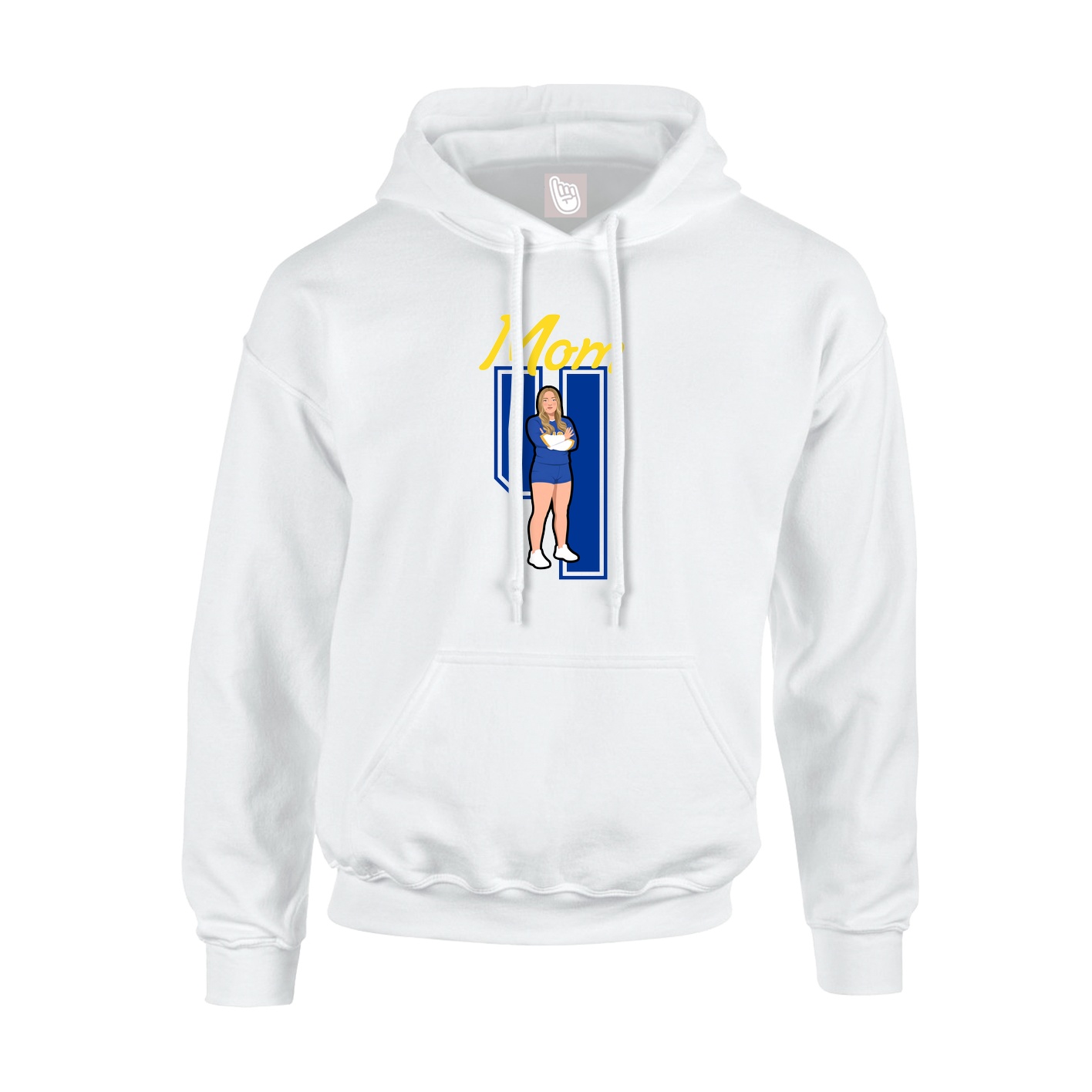 Youth Hoodie — Mothers Day Shirsey in White