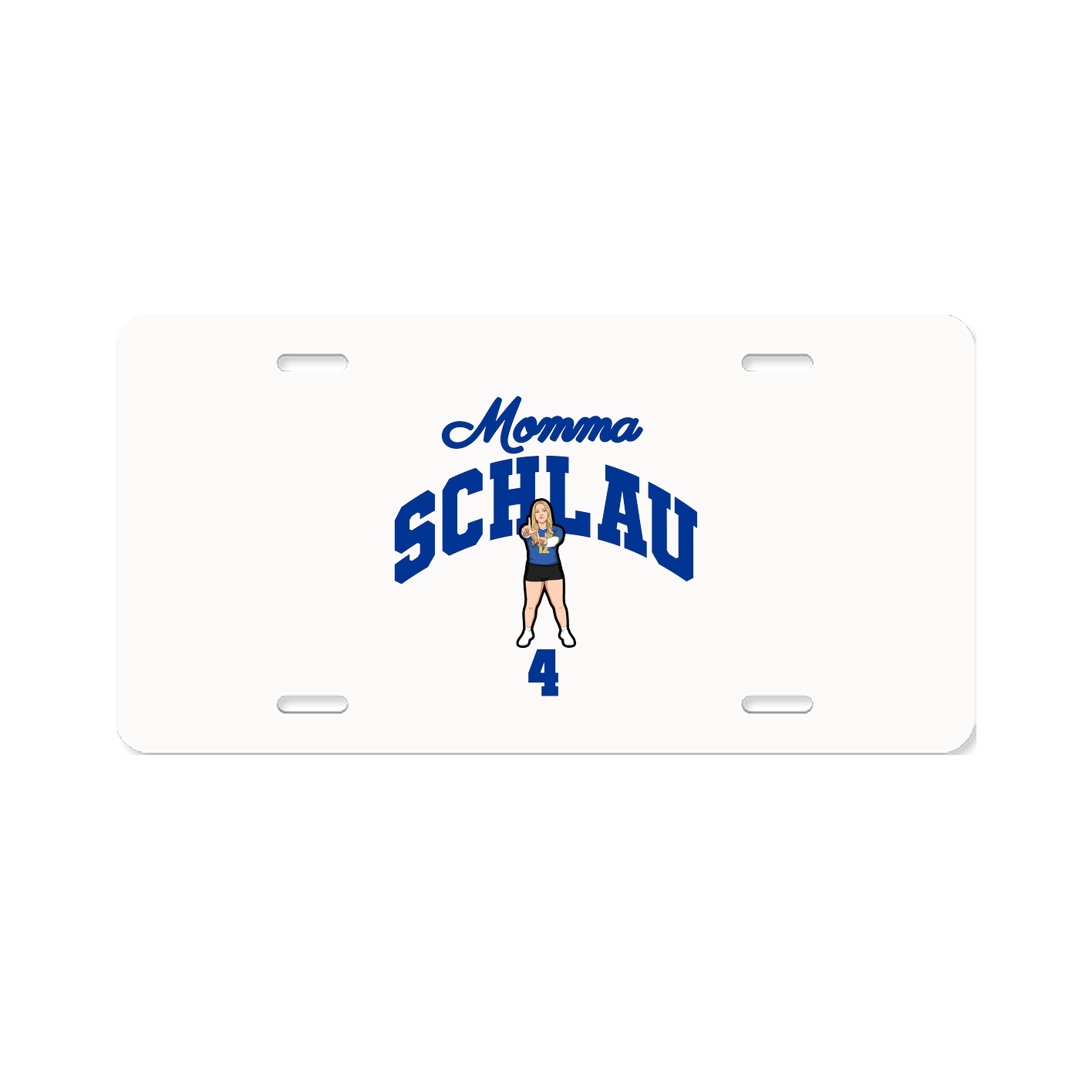 License Plate — Mothers Day Arch in Classic