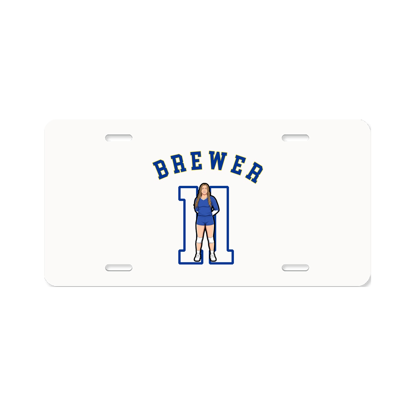 License Plate — Shirsey Arch in Classic