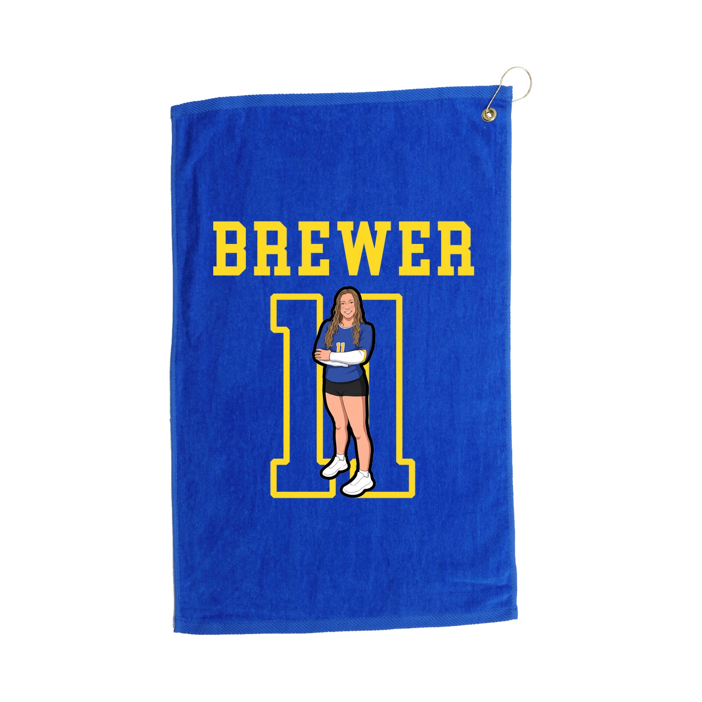Golf Towel — Shirsey in Royal