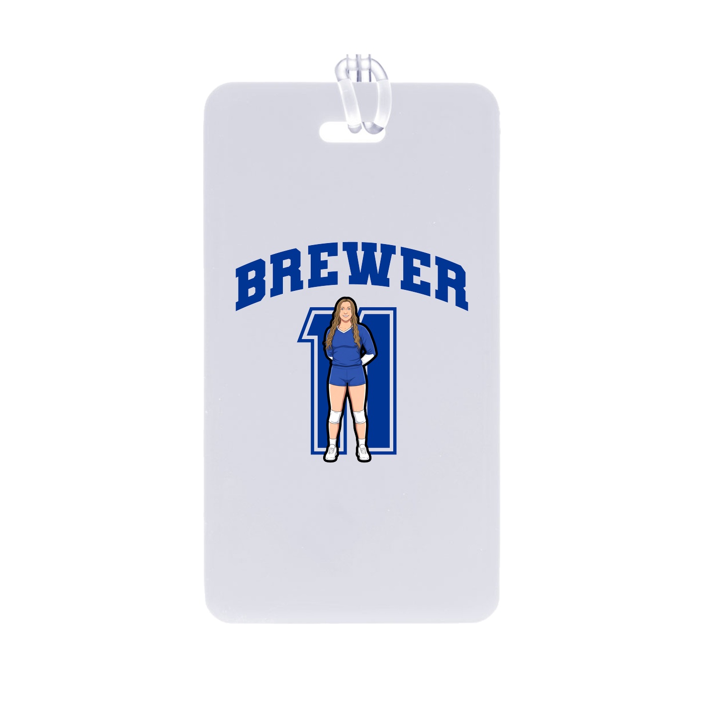 Bag Tag — Number in Classic