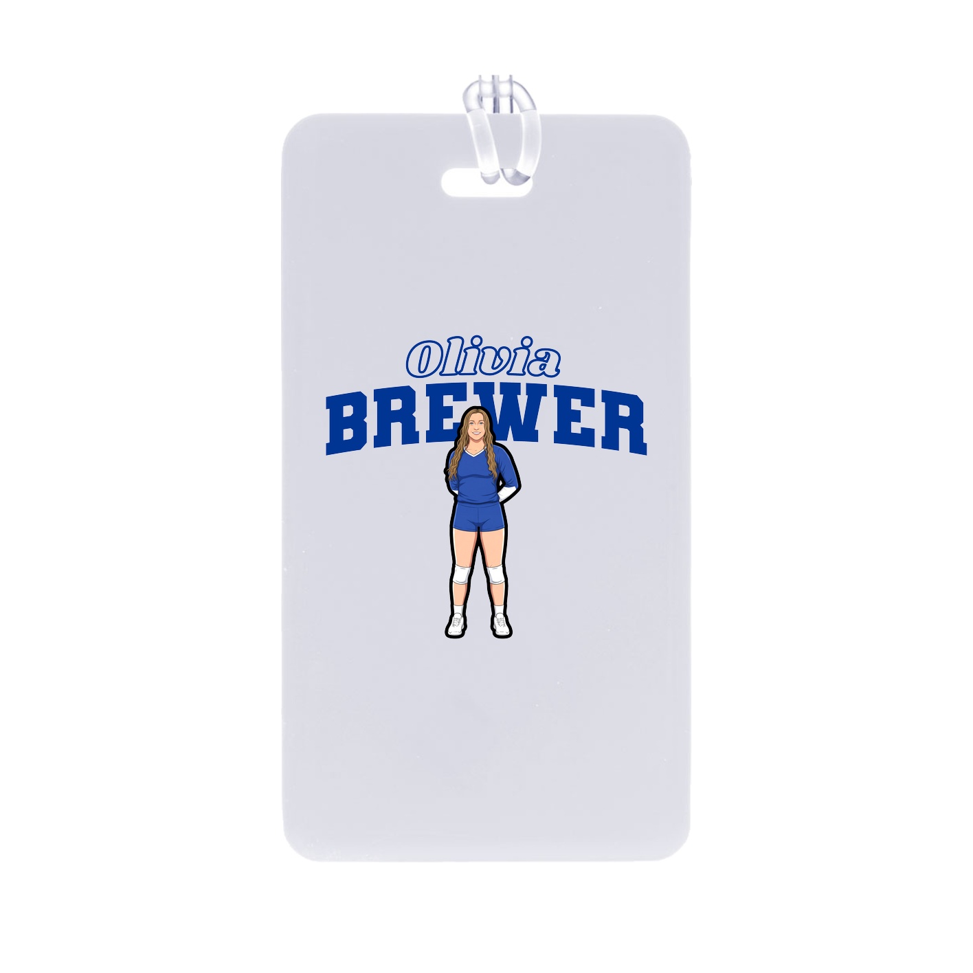 Bag Tag — Name Arch in Classic