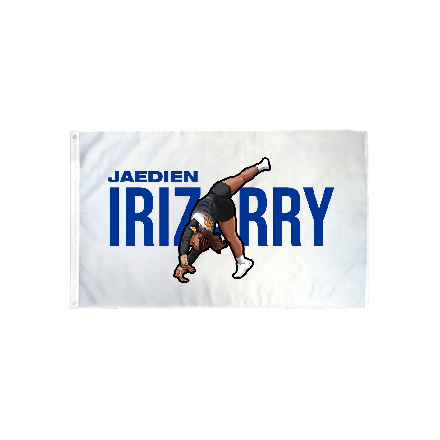 3x5 Flag — Player Name in Classic