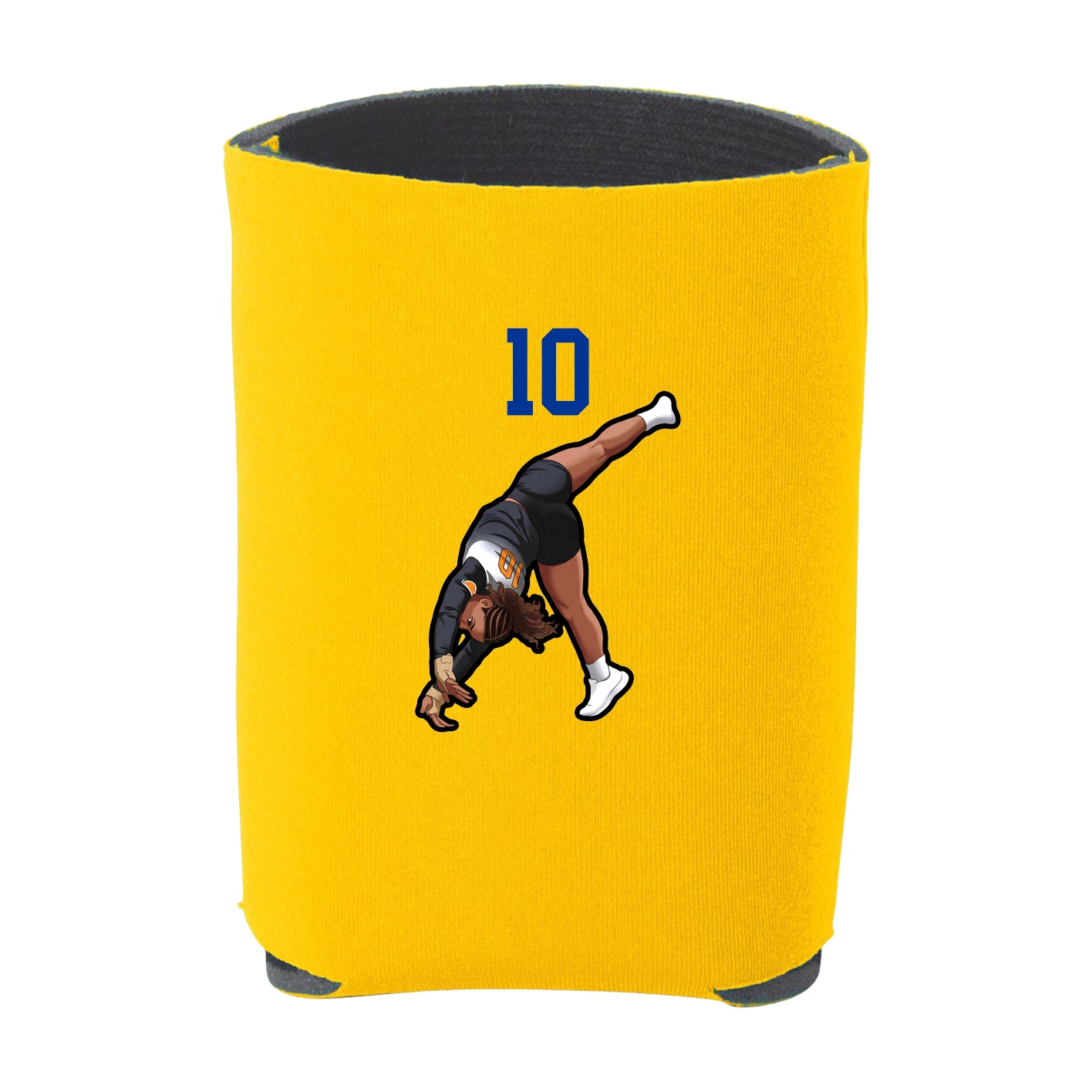 Can Holder — Number Top in Yellow