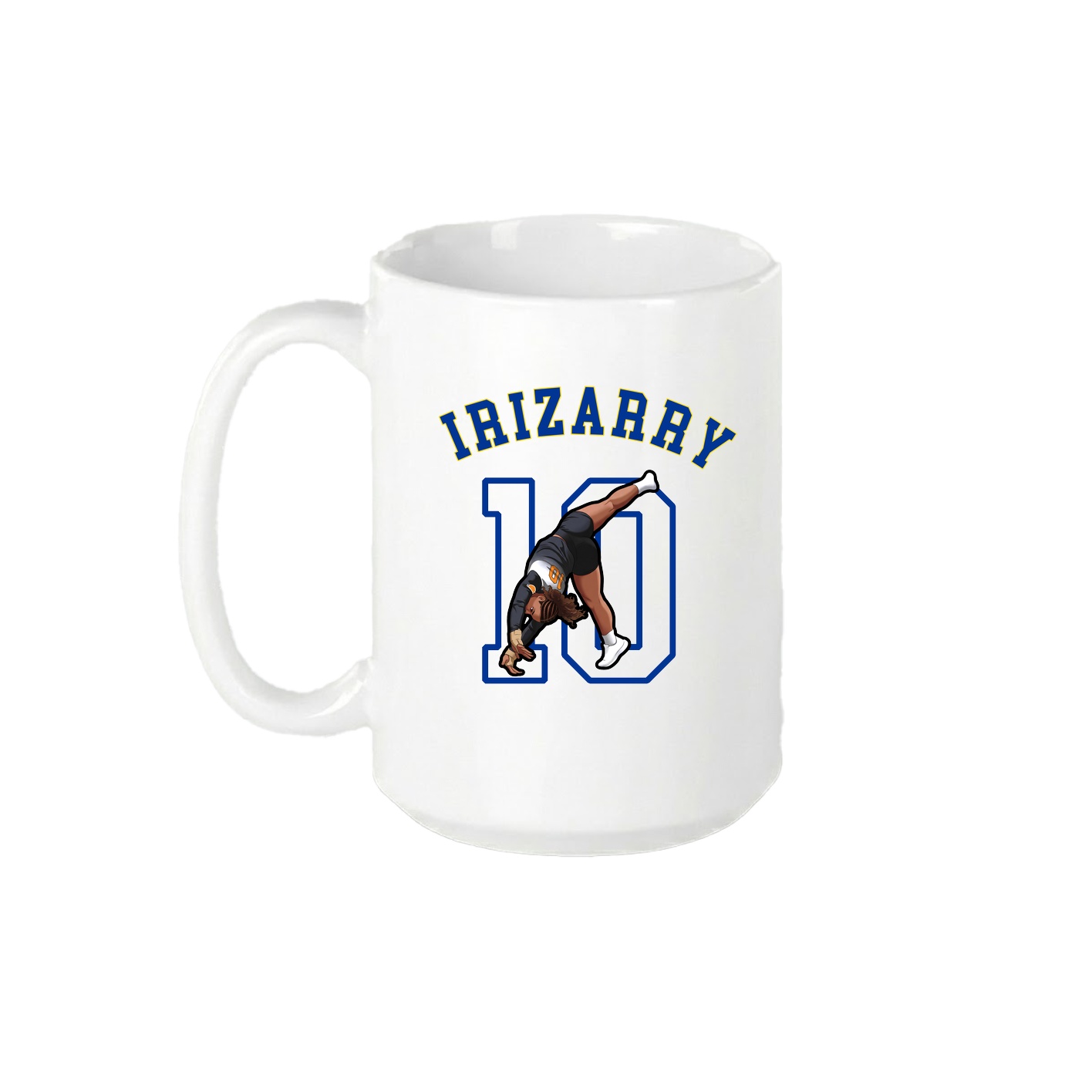 15oz Coffee Mug — Shirsey Arch in White