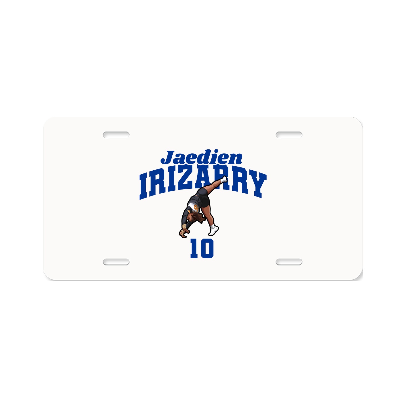 License Plate — Signature Arch in Classic