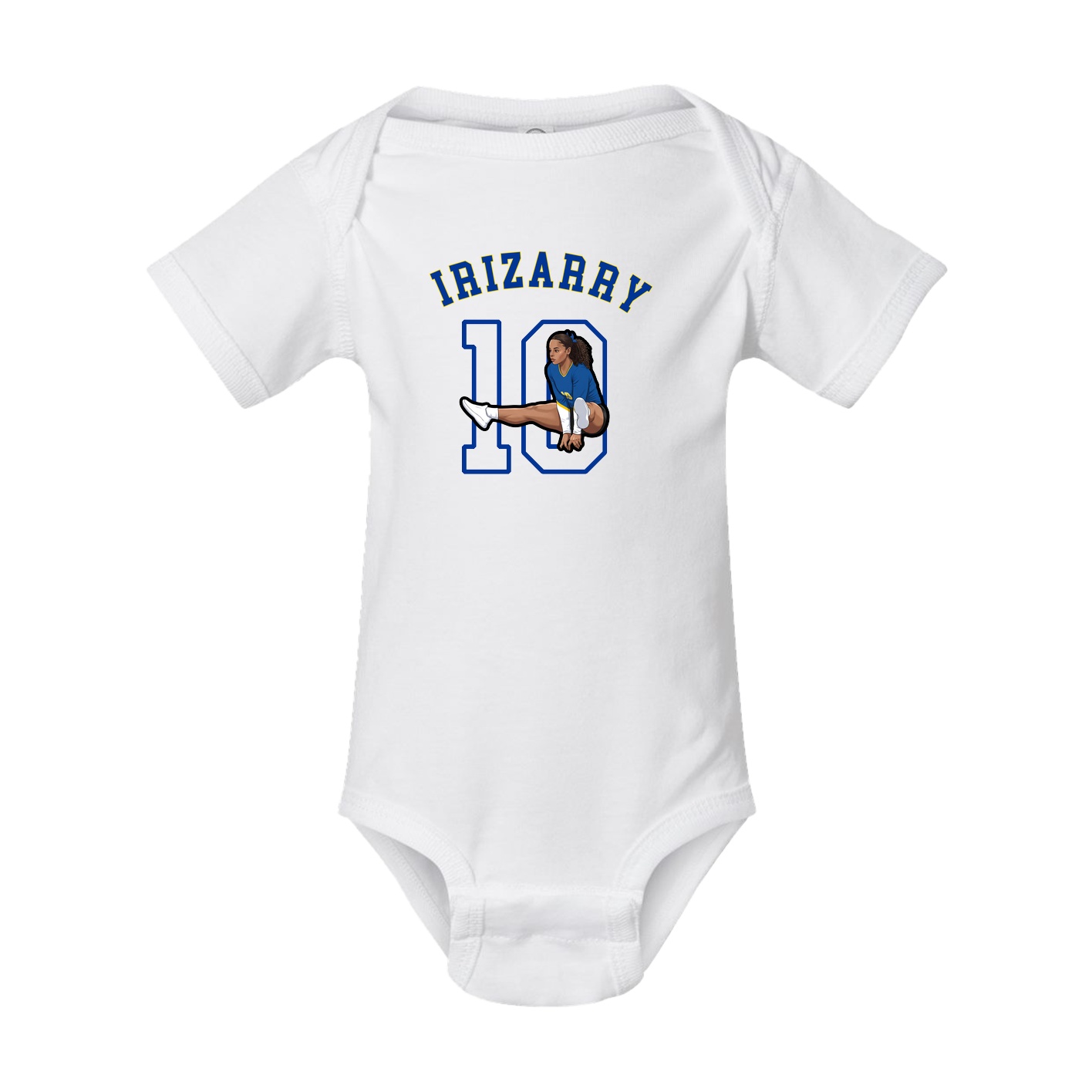 Baby Onesie — Shirsey Arch in White
