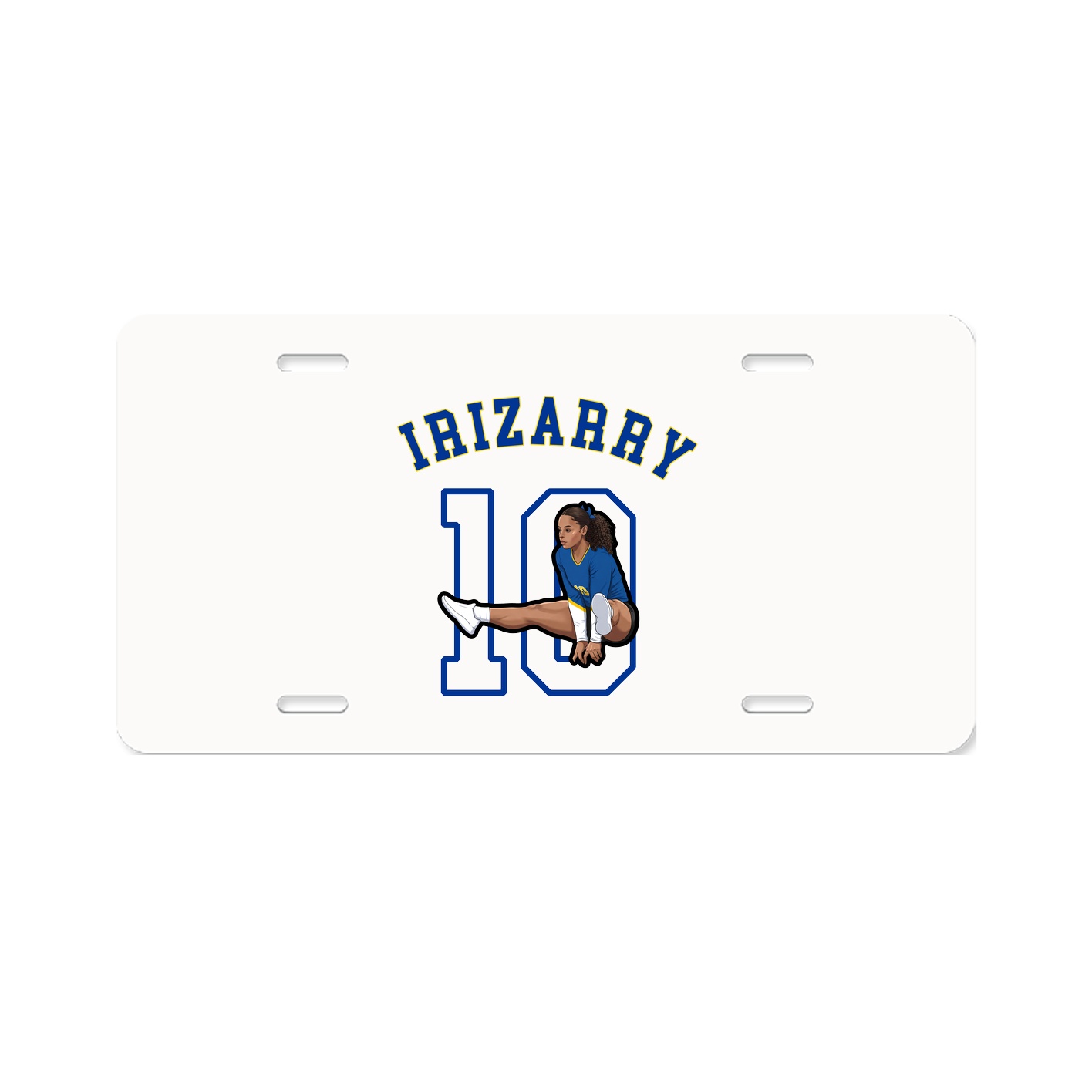 License Plate — Shirsey Arch in Classic