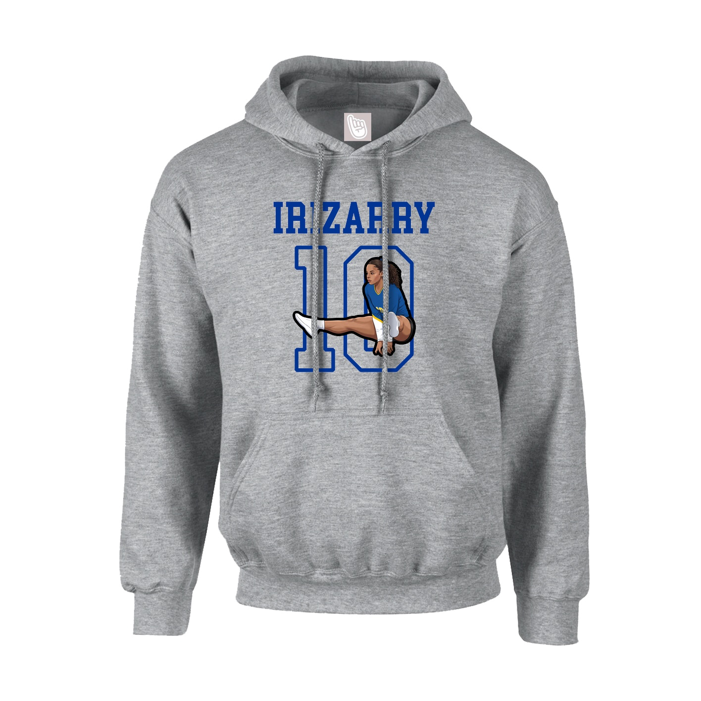 Hoodie — Shirsey in Grey