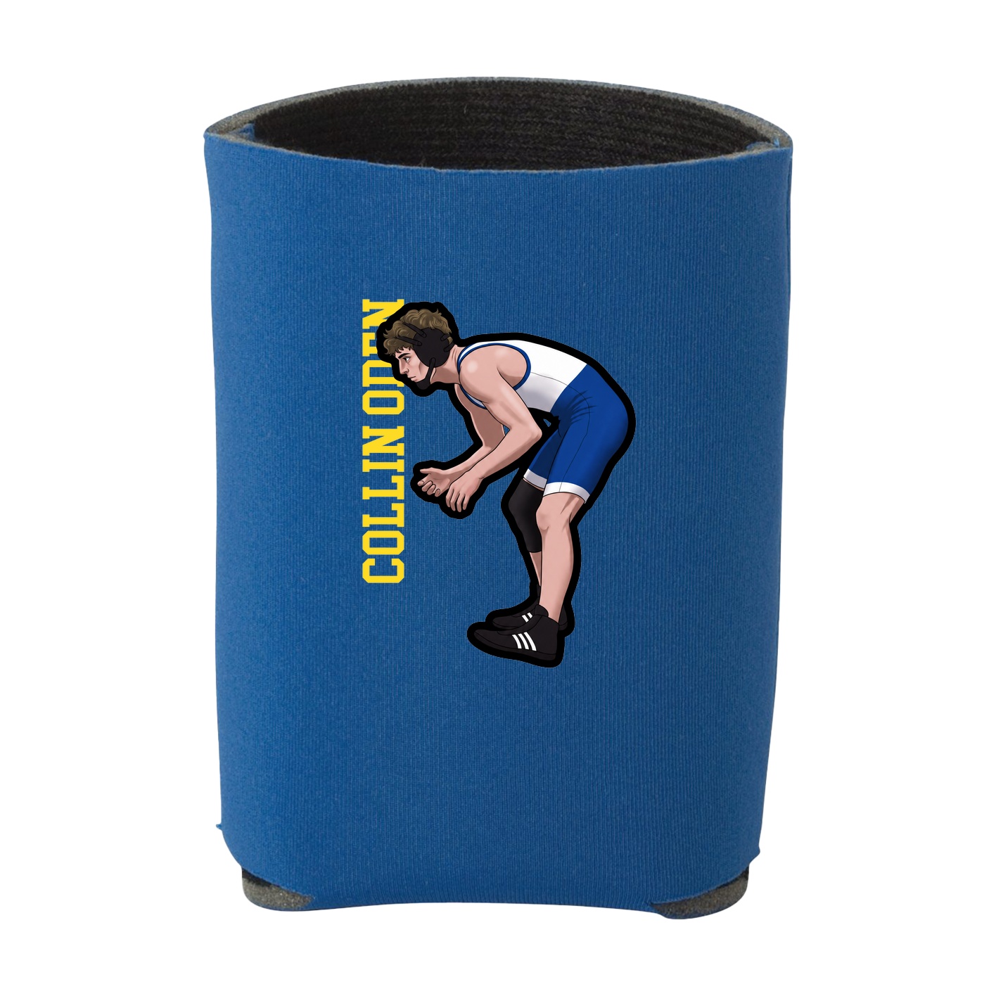 Can Holder — Name Vertical in Royal