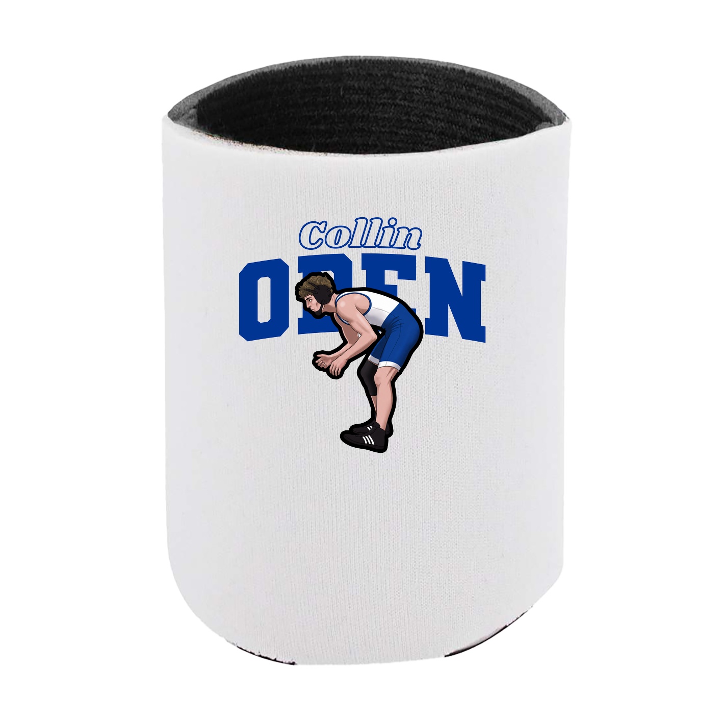 Can Holder — Name Arch in White