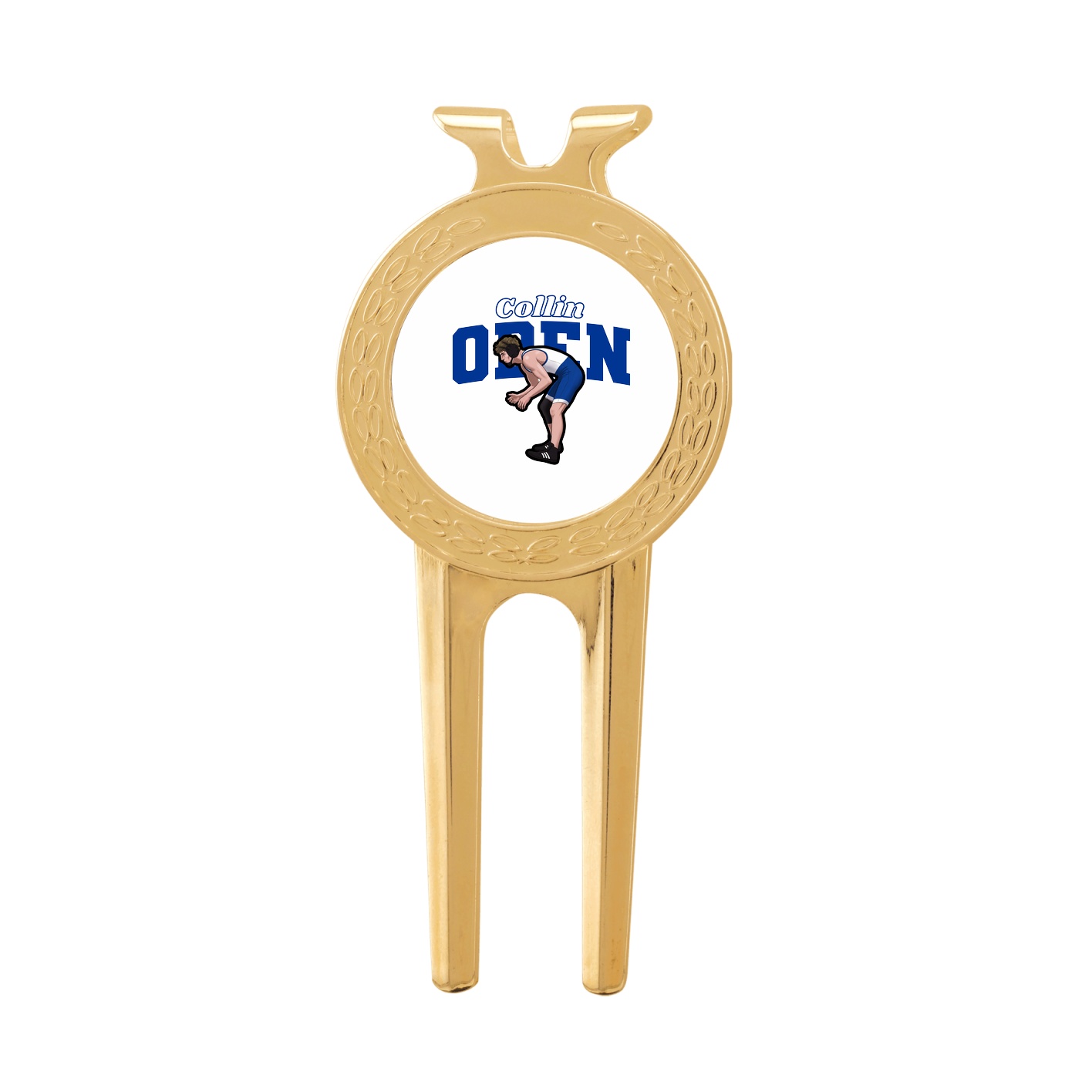 Divot Tool with Ball Marker — Name Arch in Classic