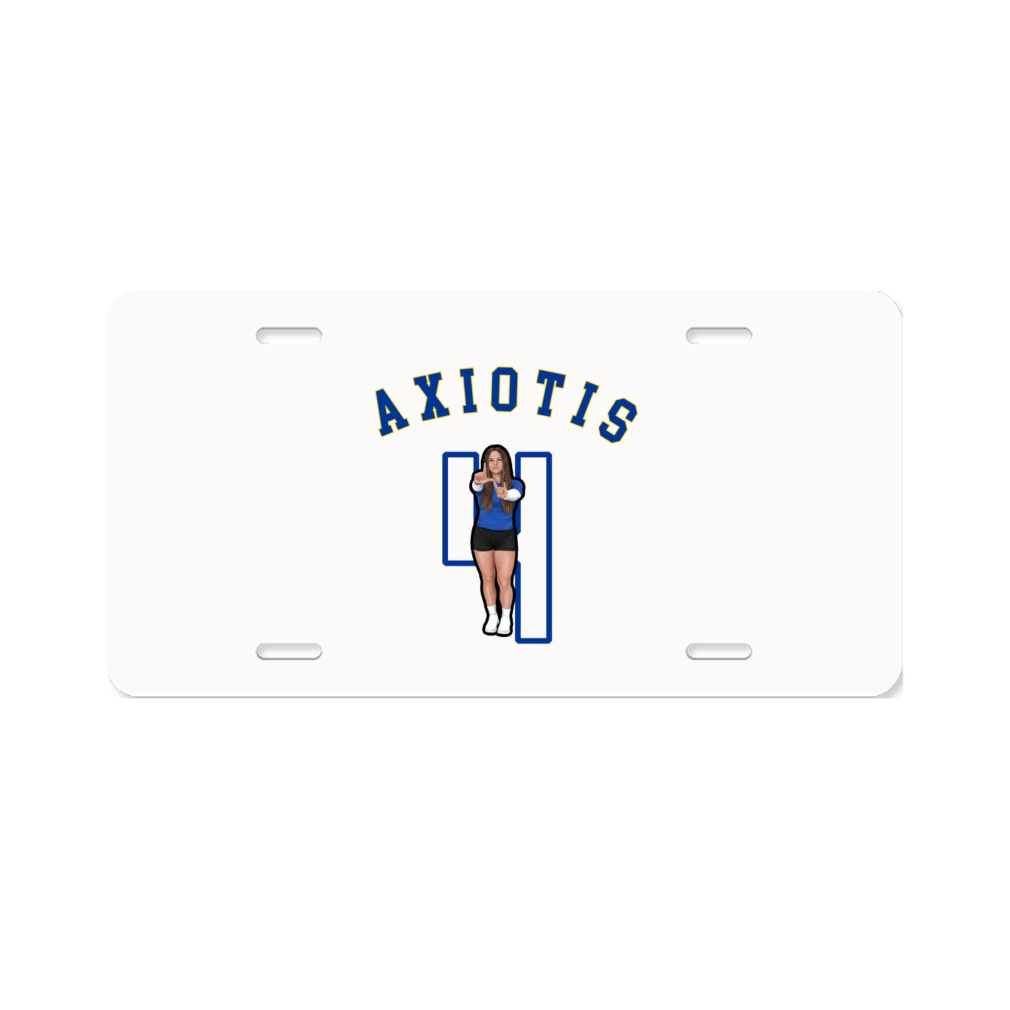 License Plate — Shirsey Arch in Classic
