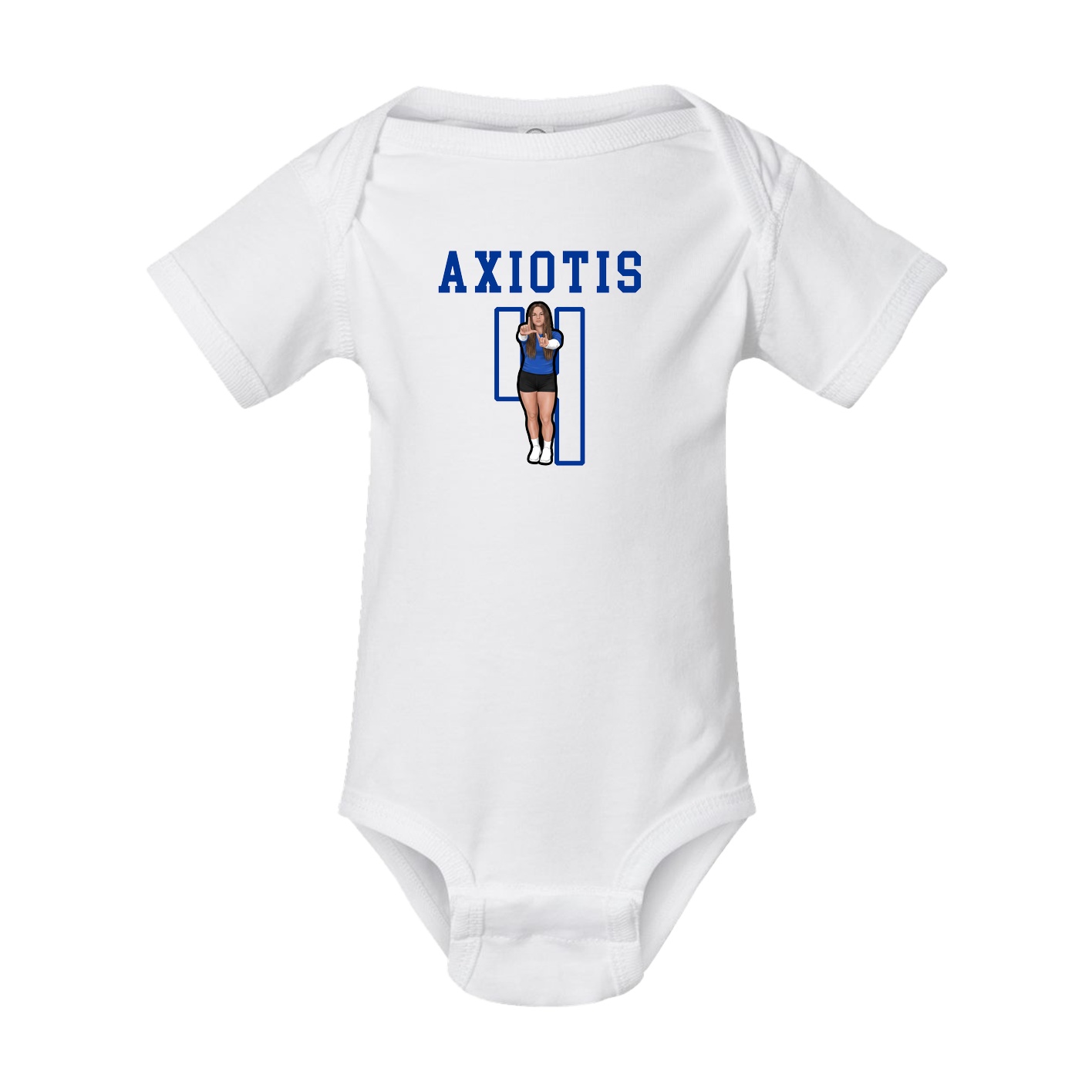 Baby Onesie — Shirsey in White