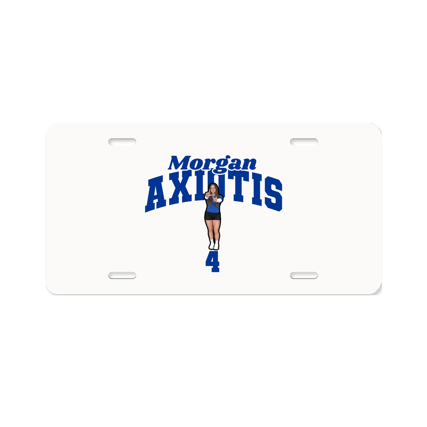 License Plate — Signature Arch in Classic
