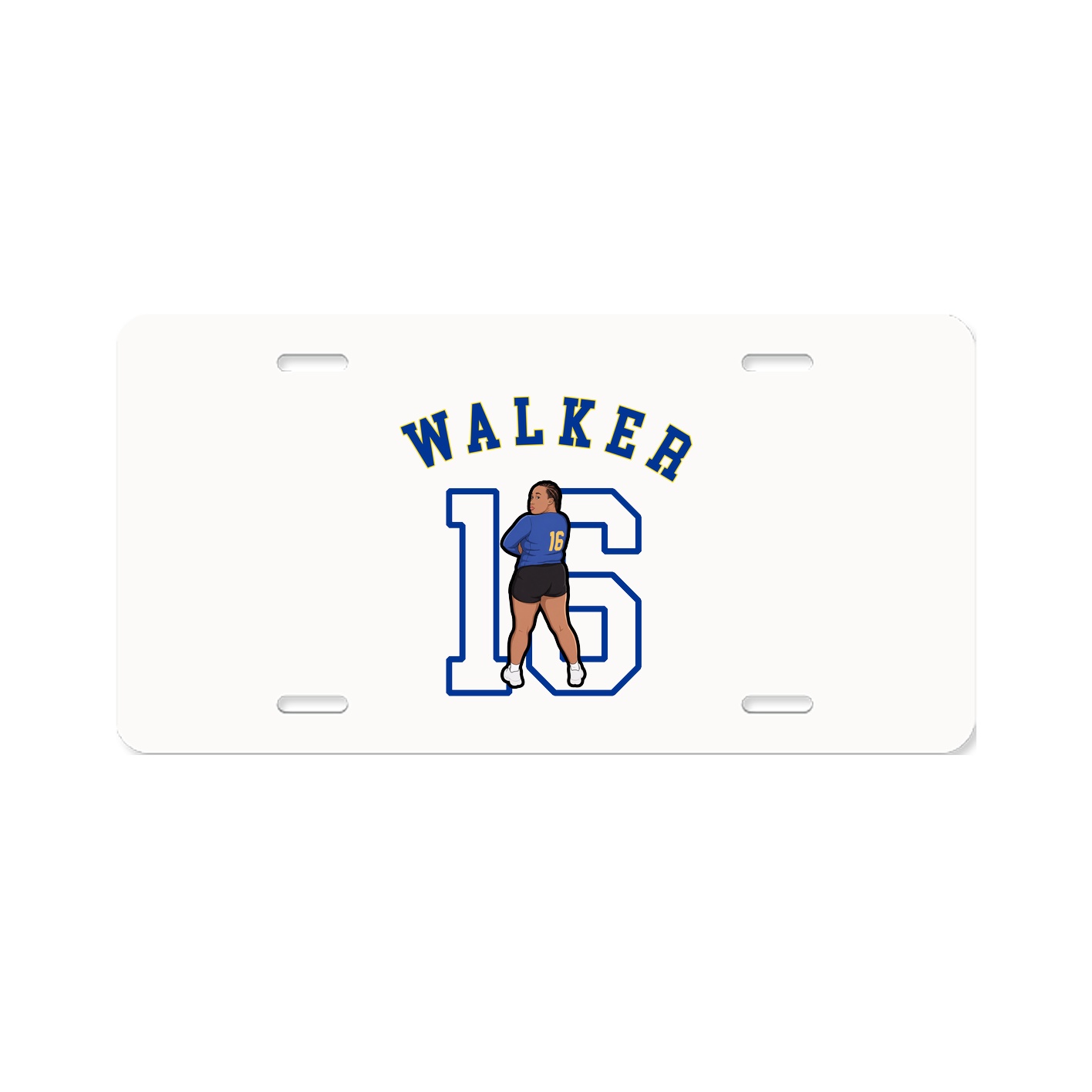 License Plate — Shirsey Arch in Classic