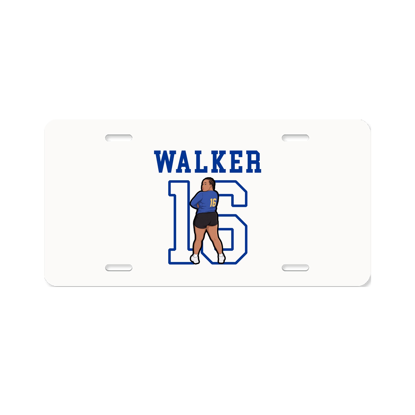 License Plate — Shirsey in Classic