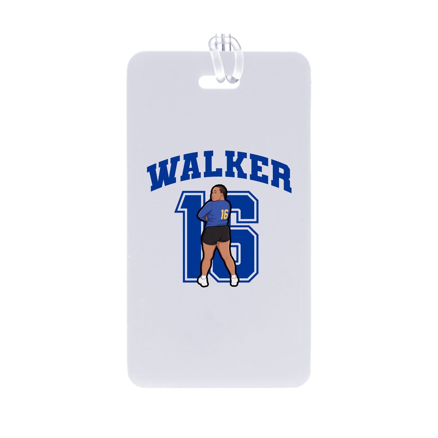 Bag Tag — Number in Classic
