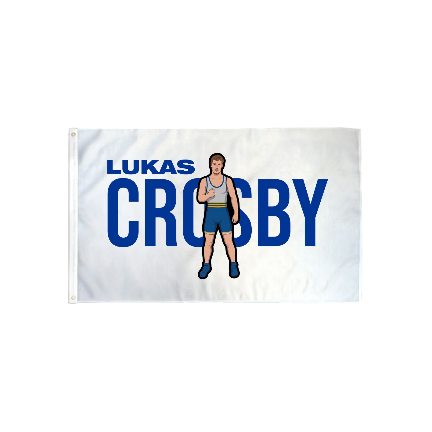 3x5 Flag — Player Name in Classic