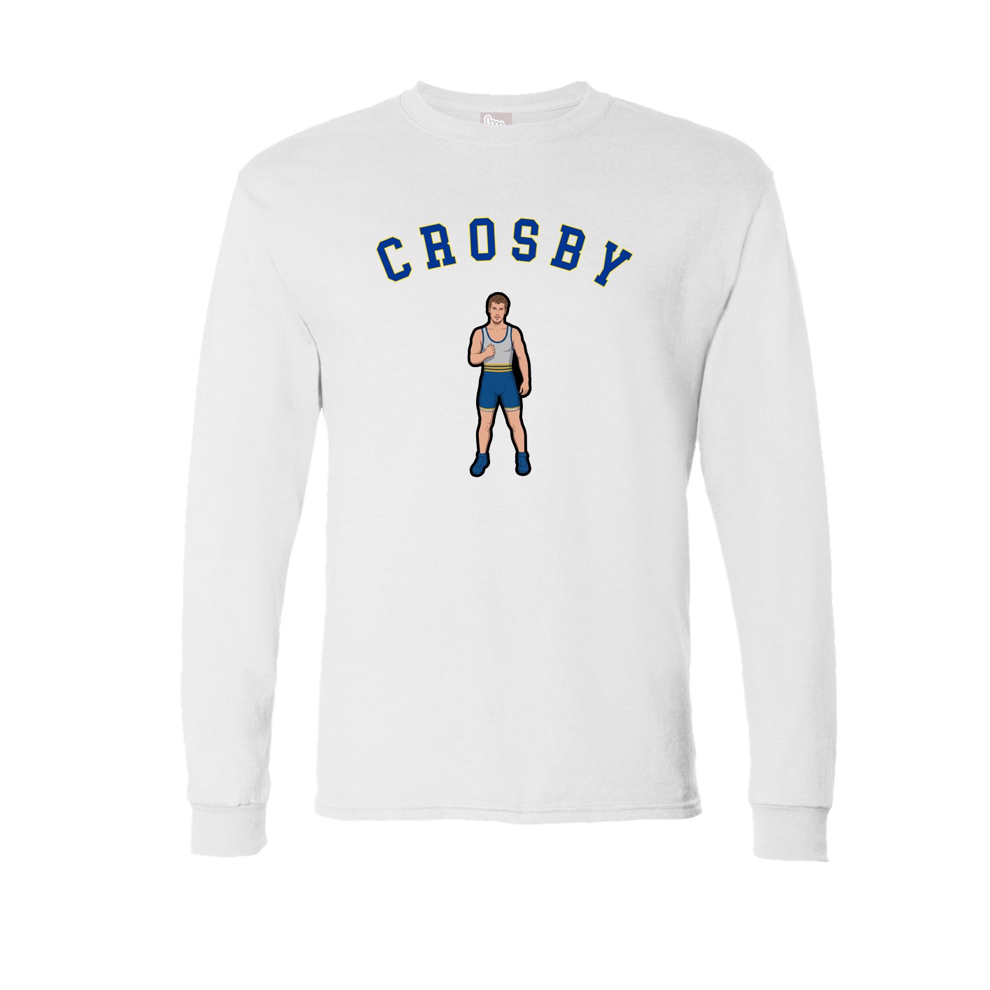 Long Sleeve Tee — Shirsey Arch in White