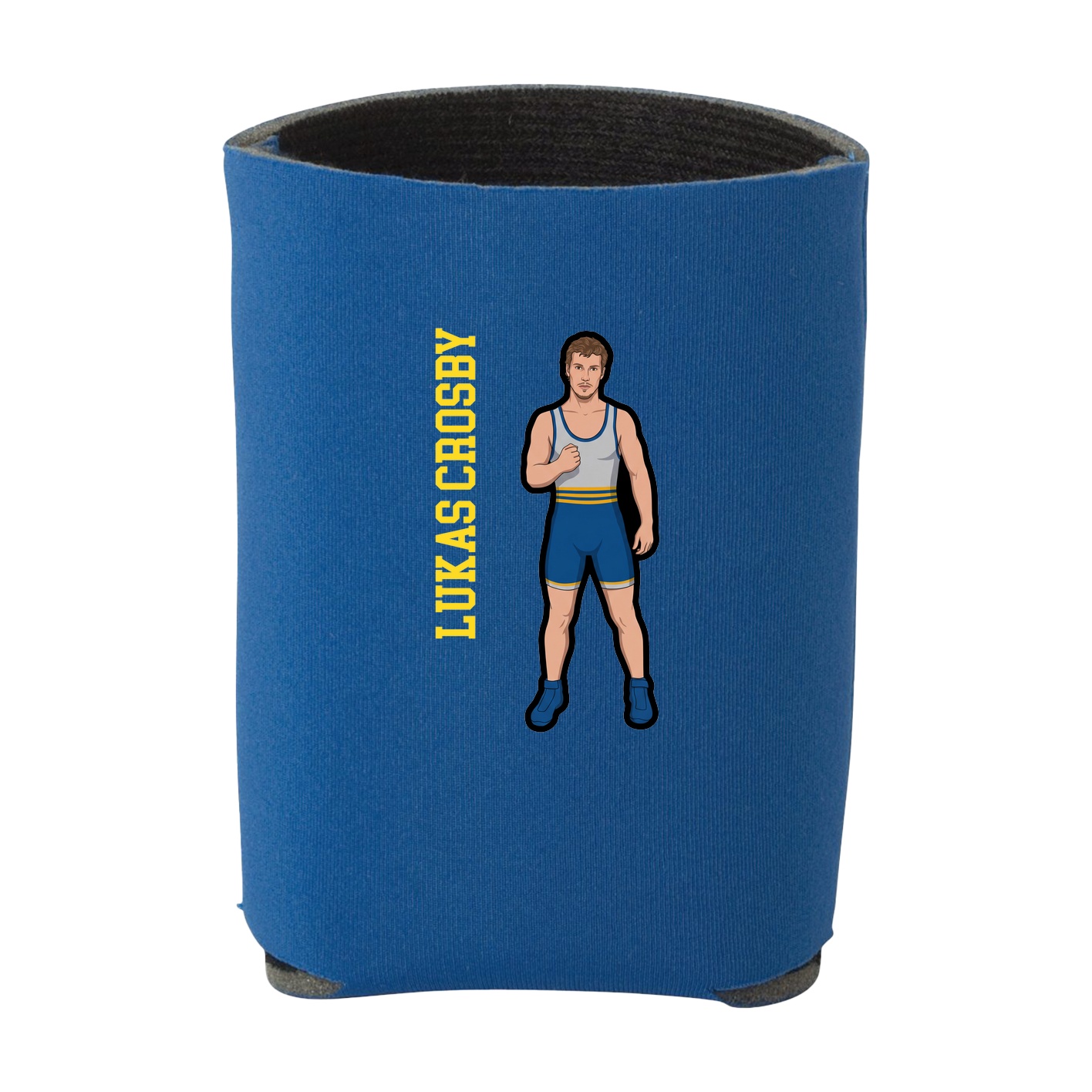 Can Holder — Name Vertical in Royal