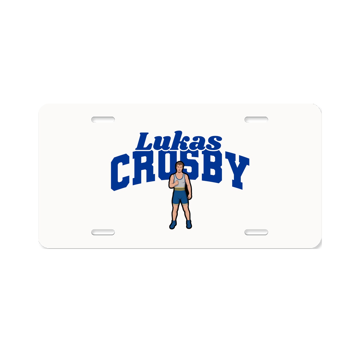 License Plate — Signature Arch in Classic