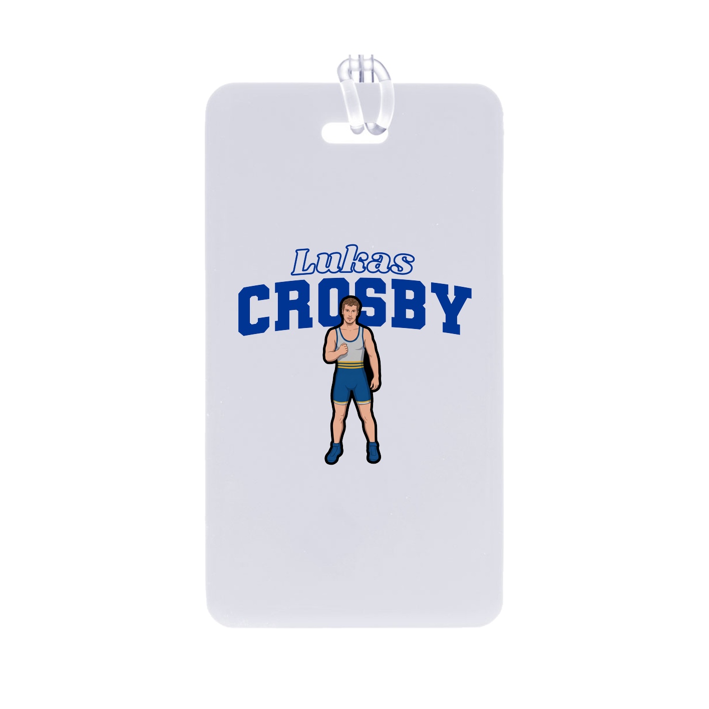 Bag Tag — Name Arch in Classic