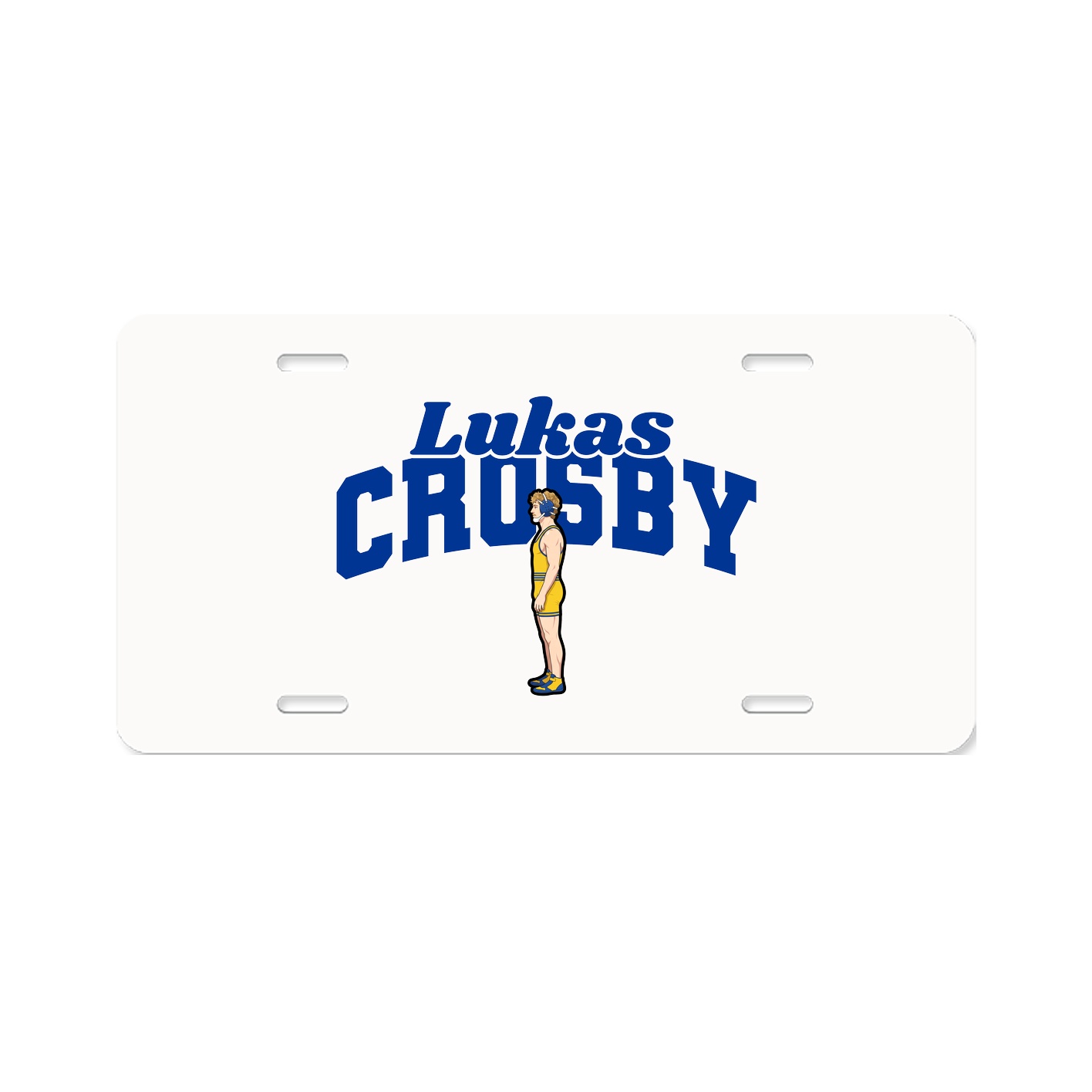 License Plate — Signature Arch in Classic