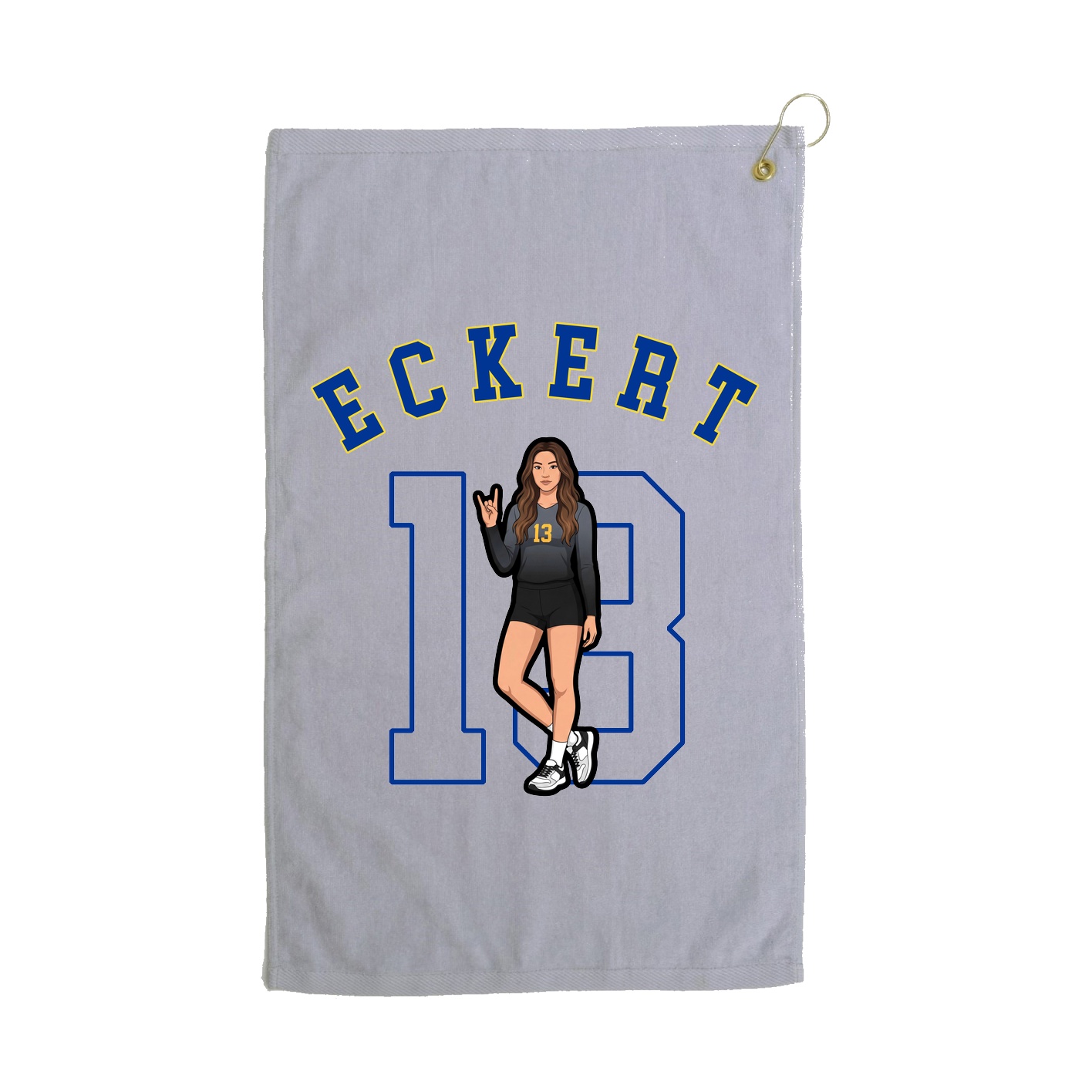 Golf Towel — Shirsey Arch in Grey