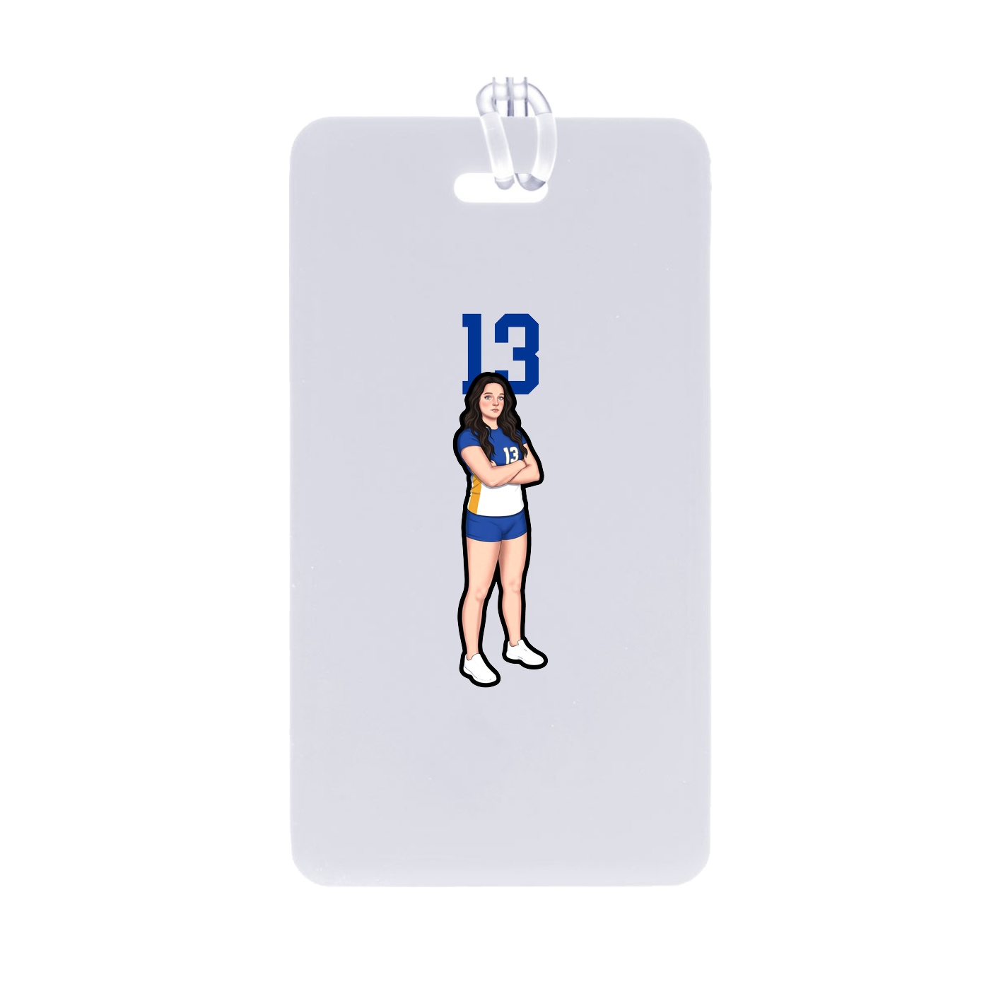 Bag Tag — Number Top in Classic