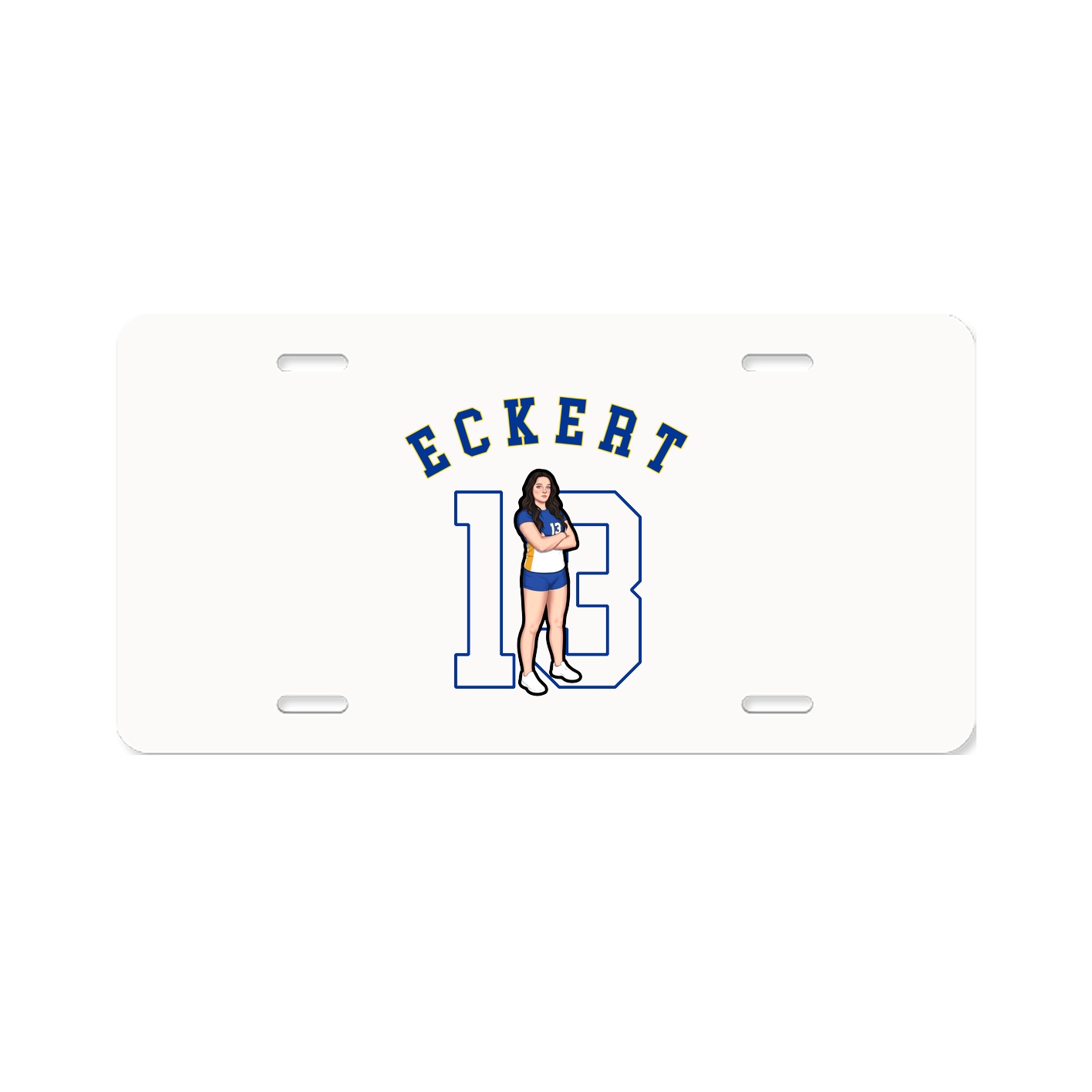 License Plate — Shirsey Arch in Classic