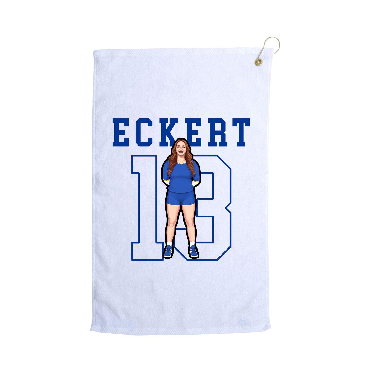 Golf Towel — Shirsey in White
