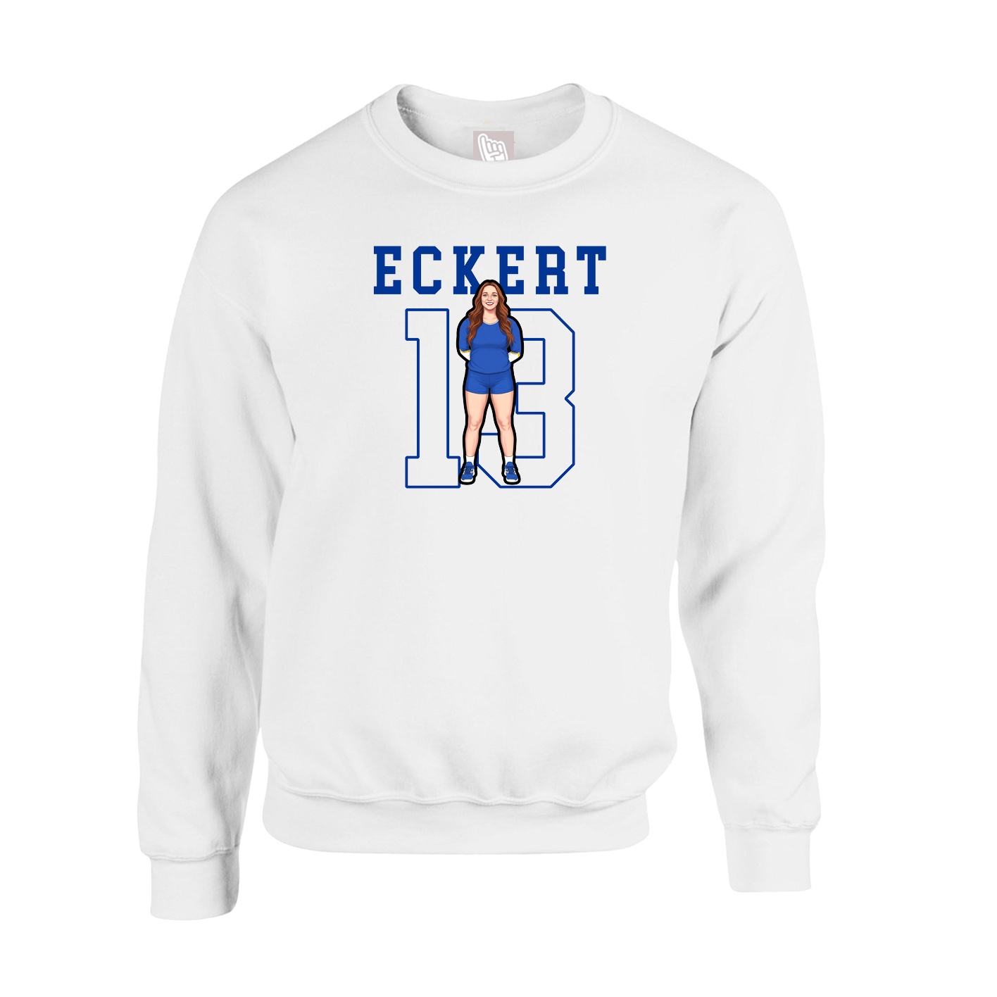 Fleece Crew — Shirsey in White