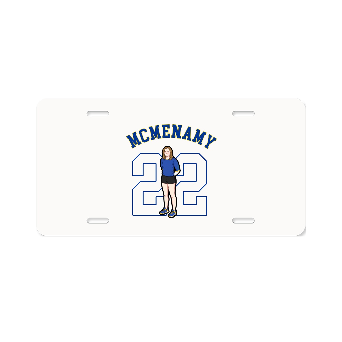 License Plate — Shirsey Arch in Classic