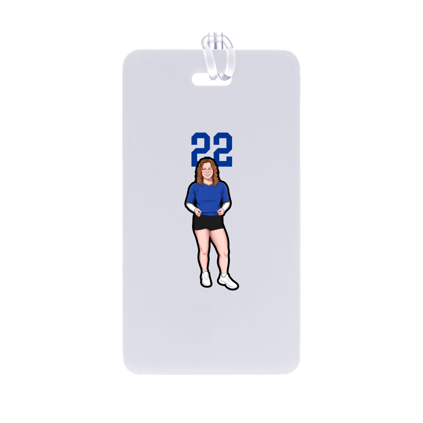 Bag Tag — Number Top in Classic