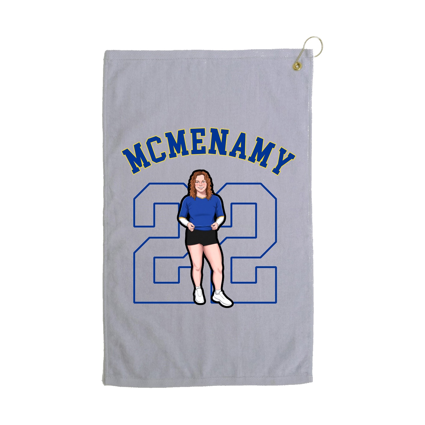 Golf Towel — Shirsey Arch in Grey
