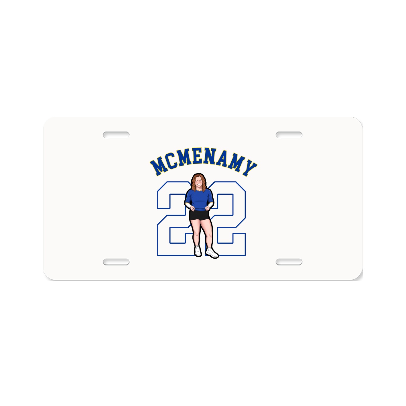 License Plate — Shirsey Arch in Classic