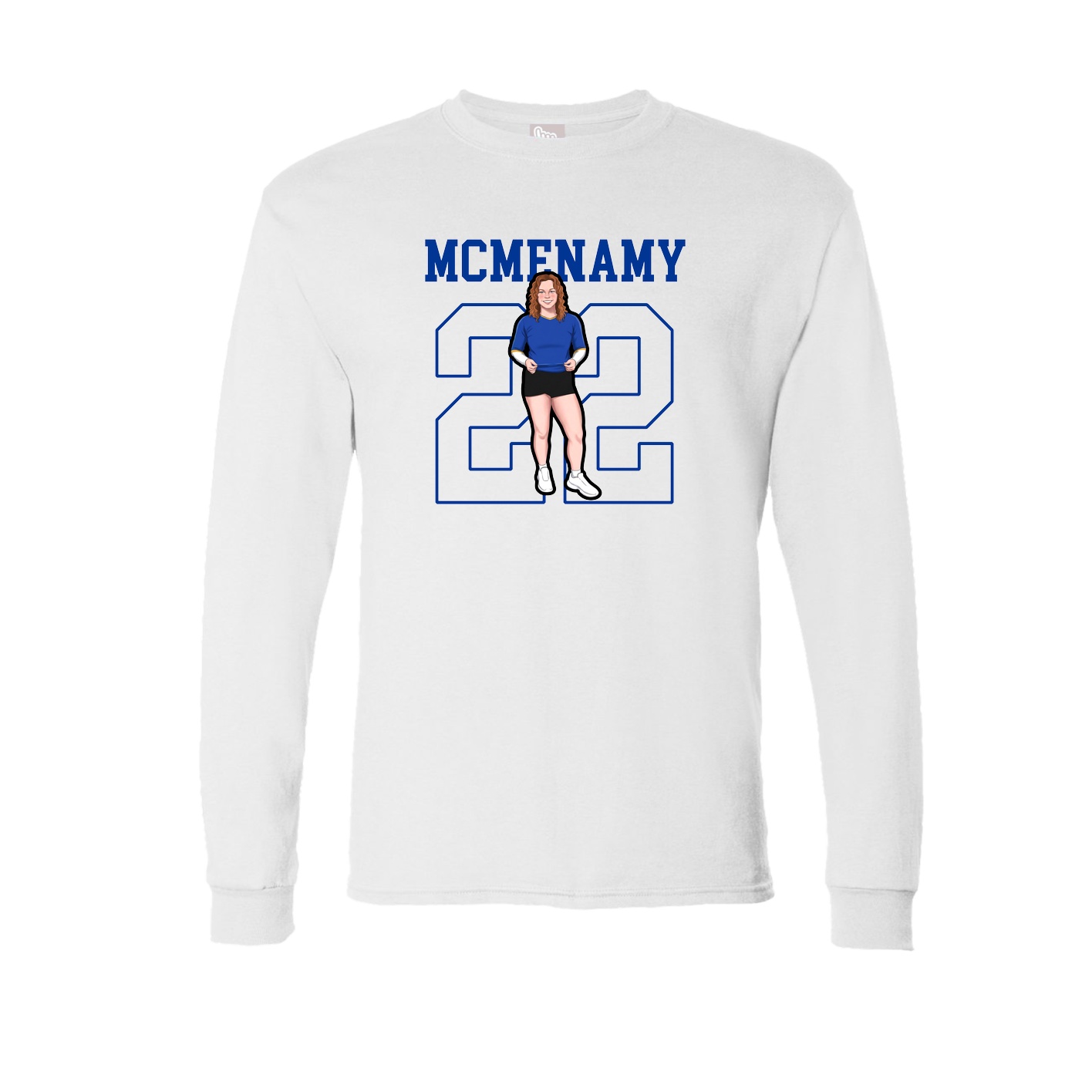 Long Sleeve Tee — Shirsey in White