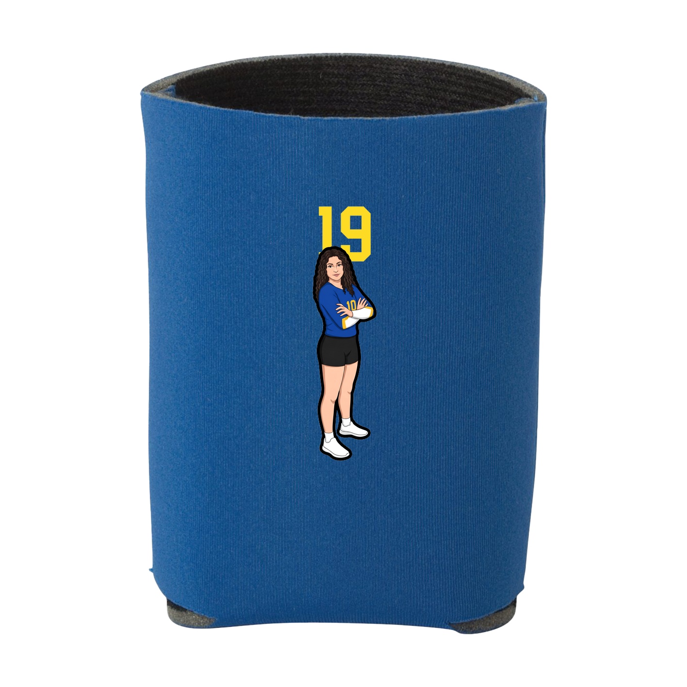 Can Holder — Number Top in Royal