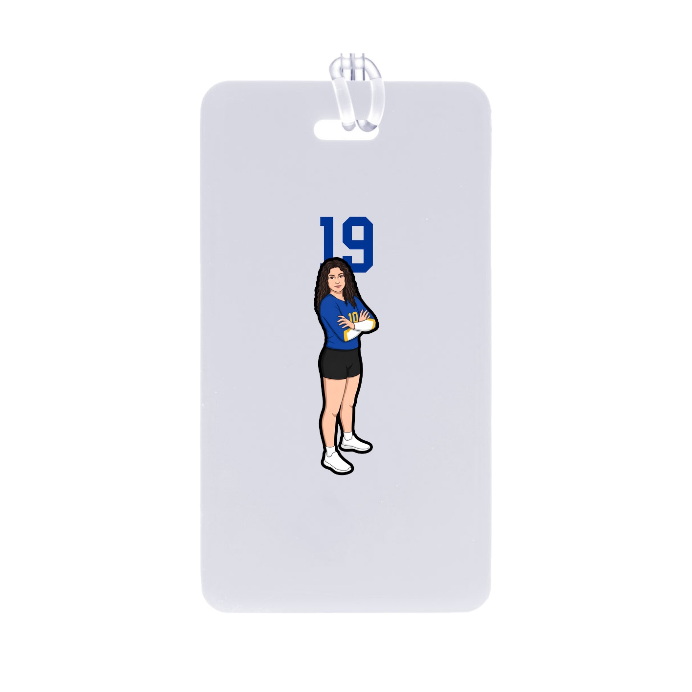 Bag Tag — Number Top in Classic
