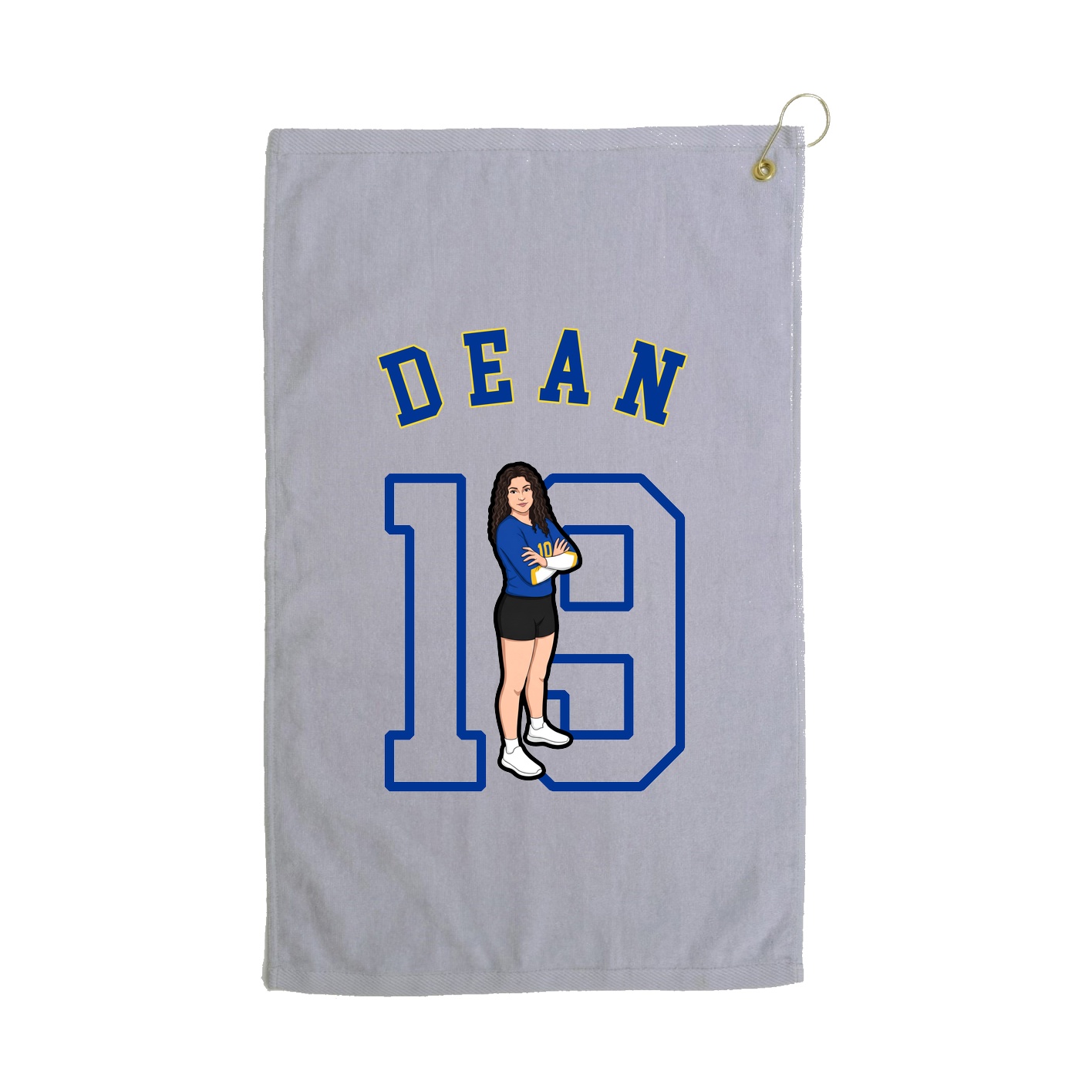 Golf Towel — Shirsey Arch in Grey