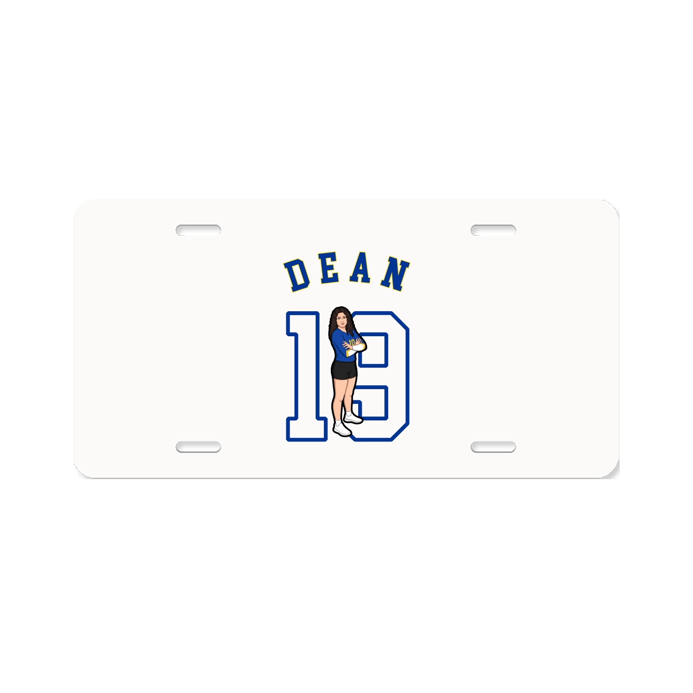 License Plate — Shirsey Arch in Classic