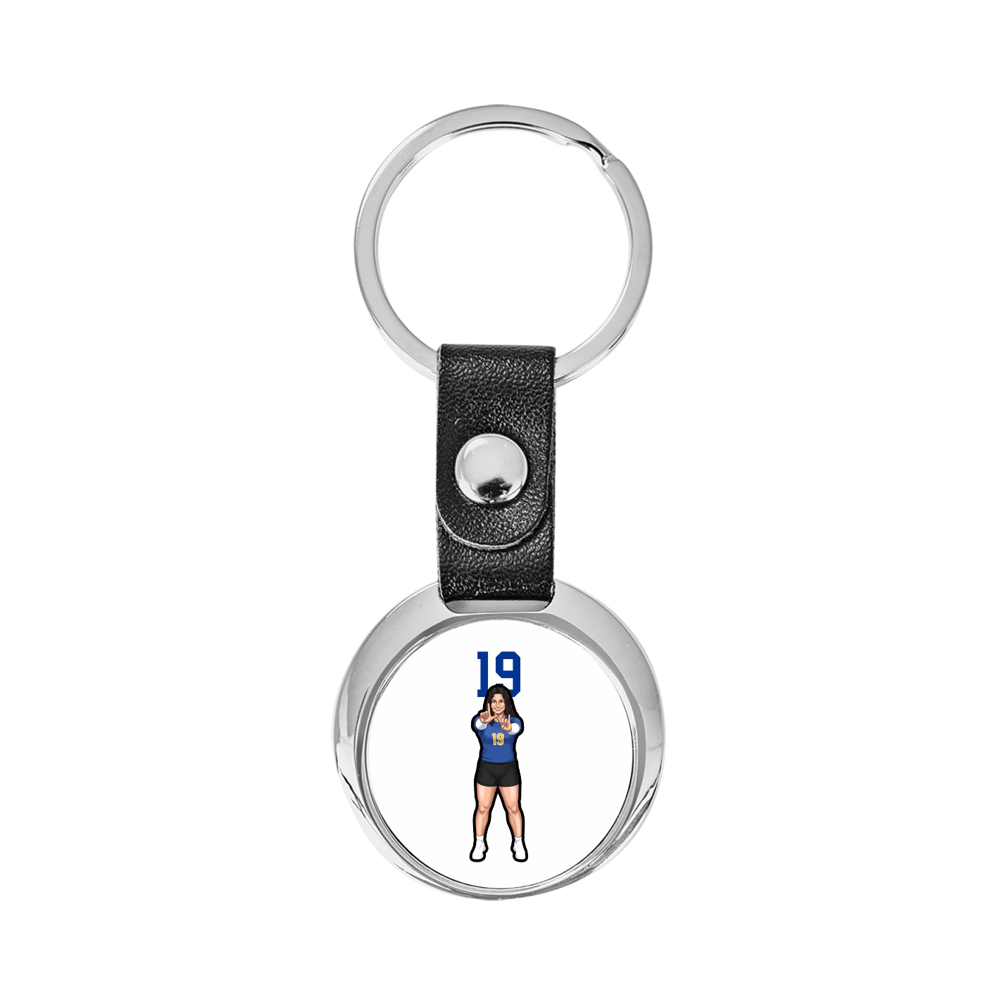 Key Chain — Number Top in Classic