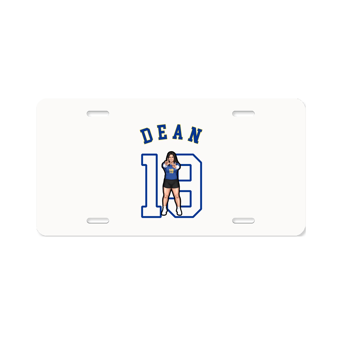 License Plate — Shirsey Arch in Classic