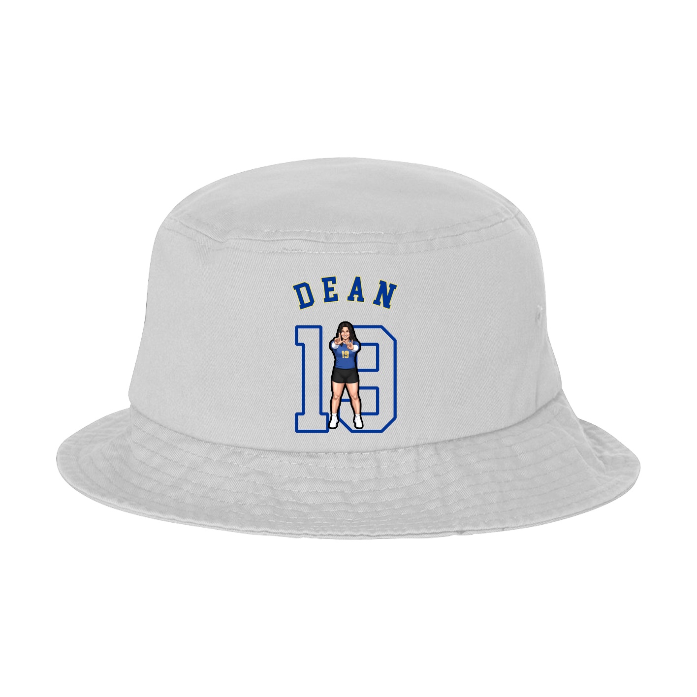 Bucket Cap — Shirsey Arch in White