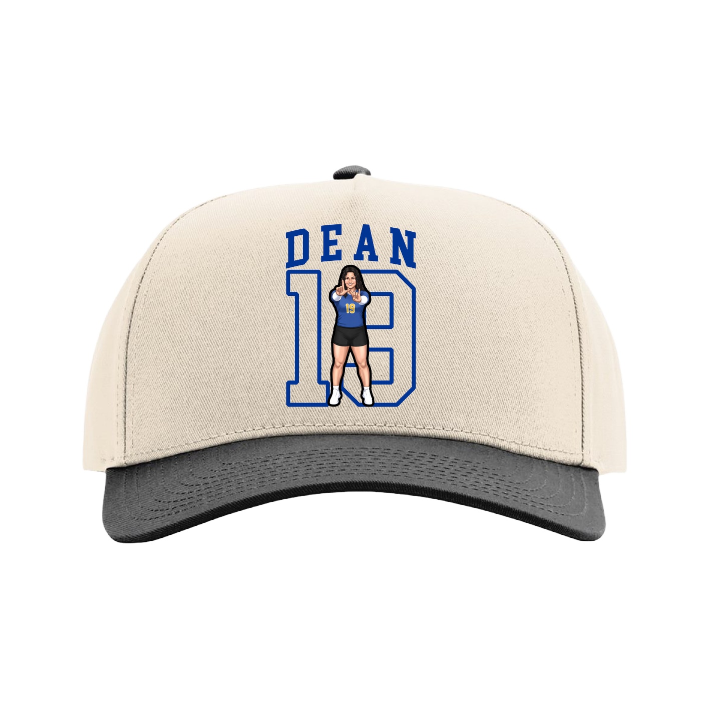Full Fabric Five-Panel Champ Cap