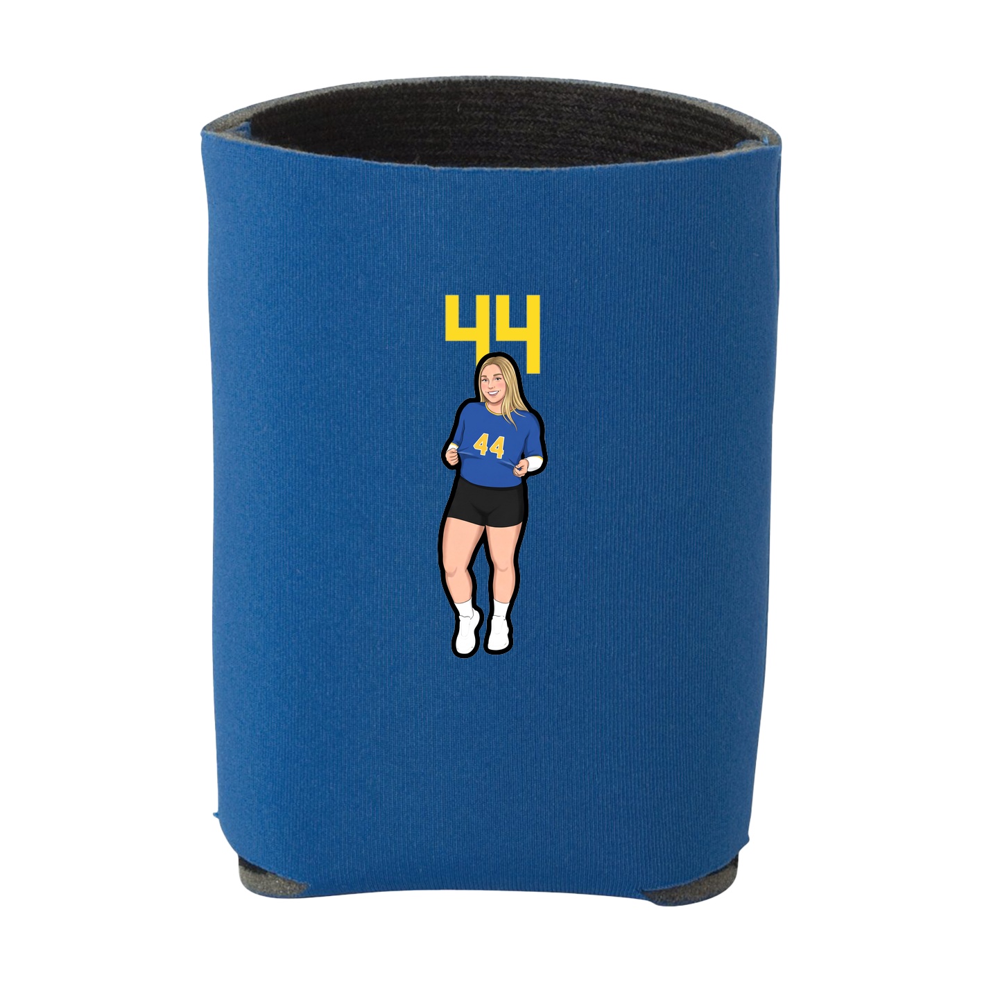 Can Holder — Number Top in Royal